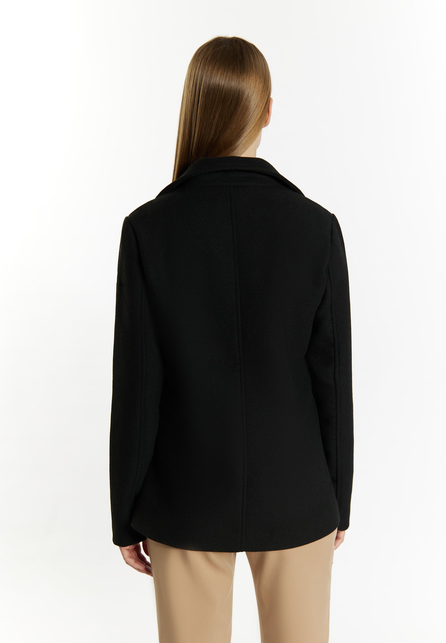 DreiMaster Klassik women's wool blend Pea coat