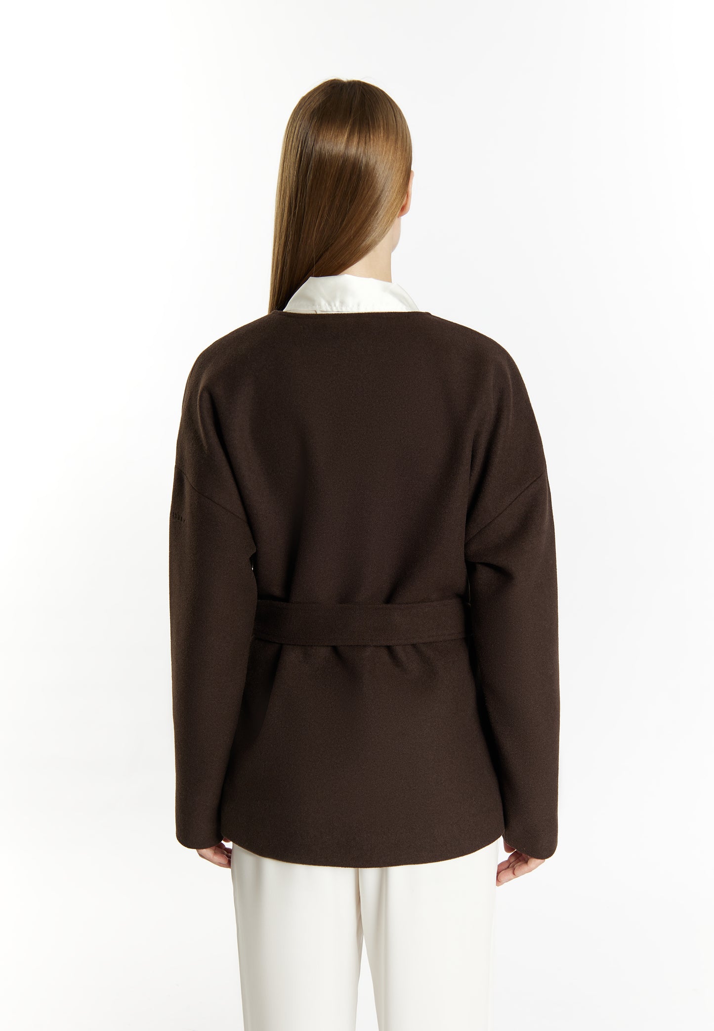 DreiMaster Klassik women's transitional jacket made from a wool blend