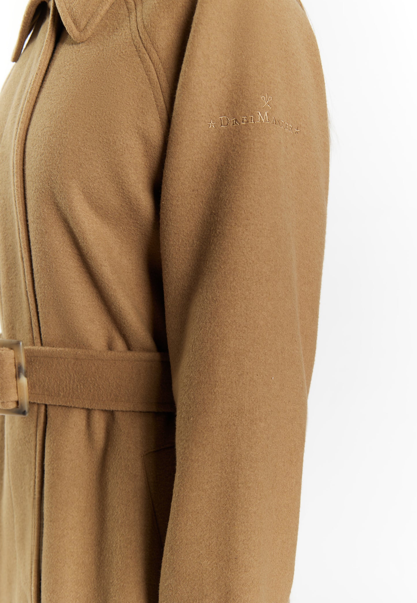 DreiMaster Klassik women's transitional coat made of wool blend