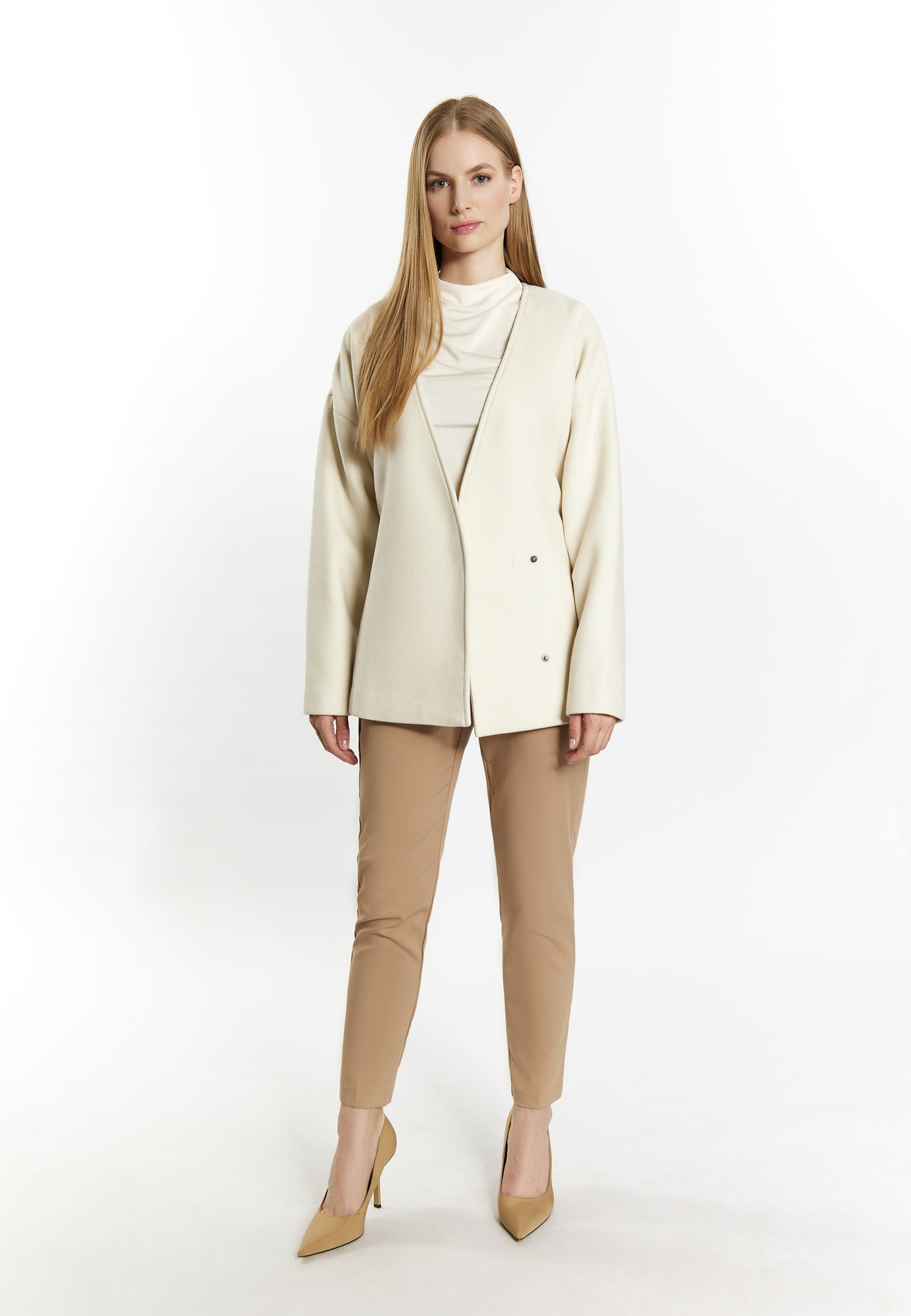 DreiMaster Klassik women's transitional jacket made from a wool blend