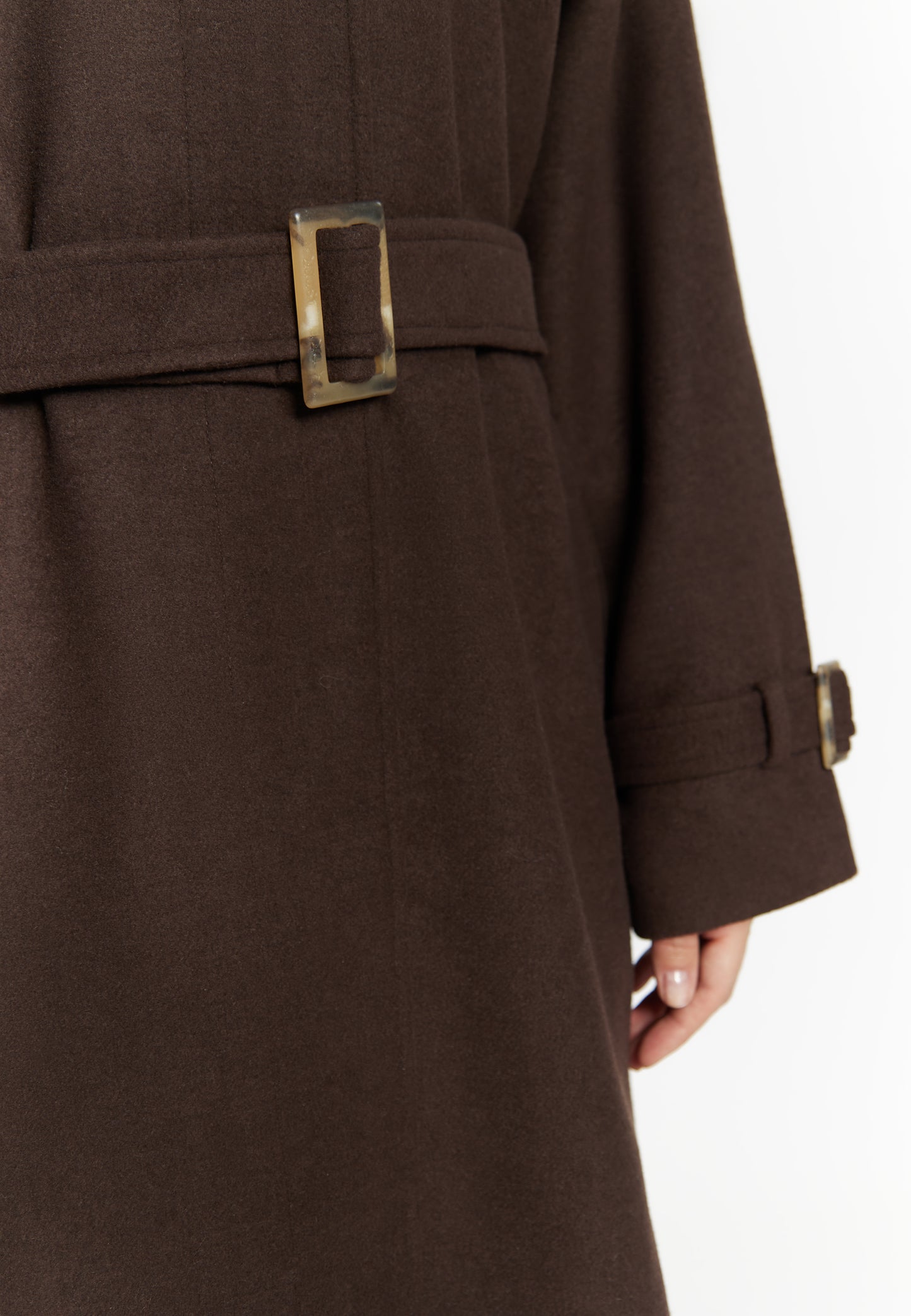 DreiMaster Klassik women's transitional coat made of wool blend