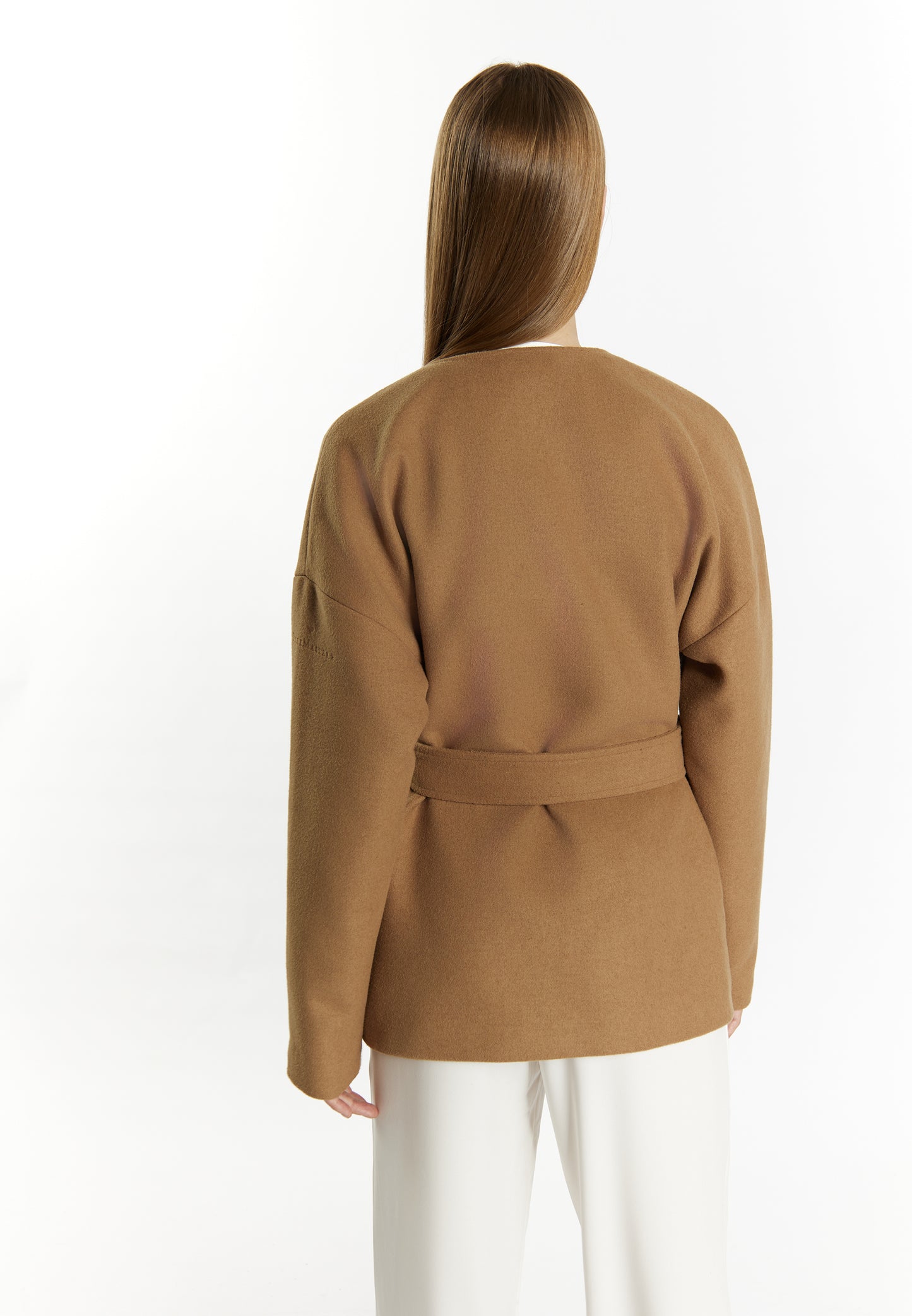 DreiMaster Klassik women's transitional jacket made from a wool blend