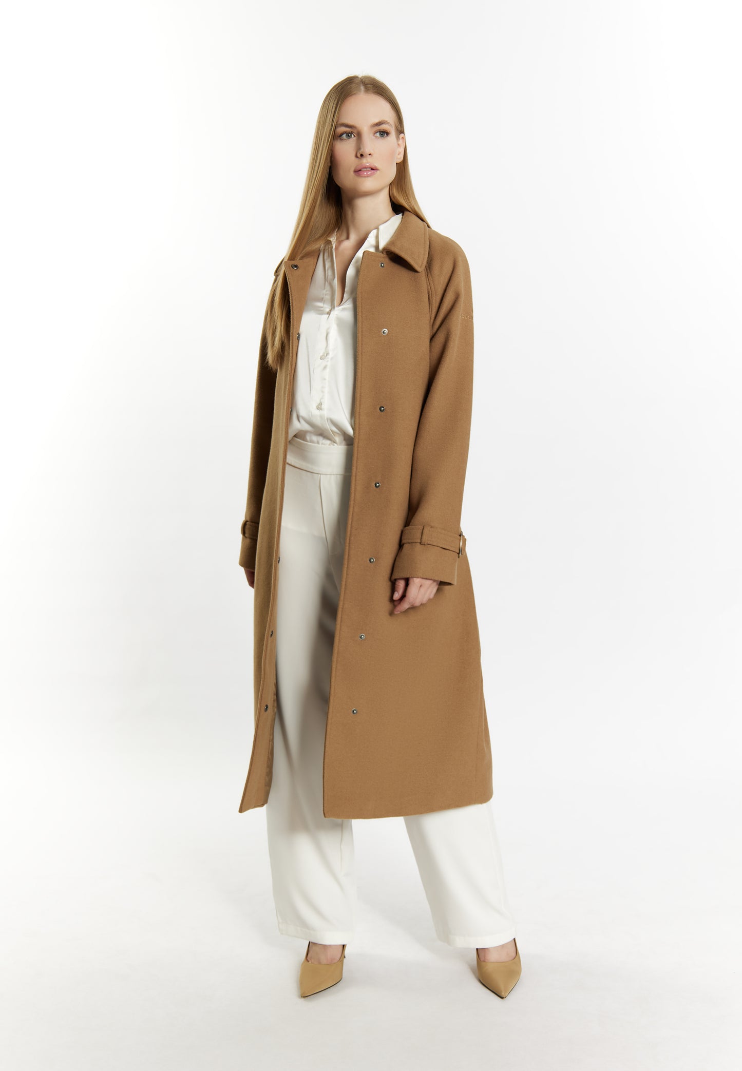 DreiMaster Klassik women's transitional coat made of wool blend