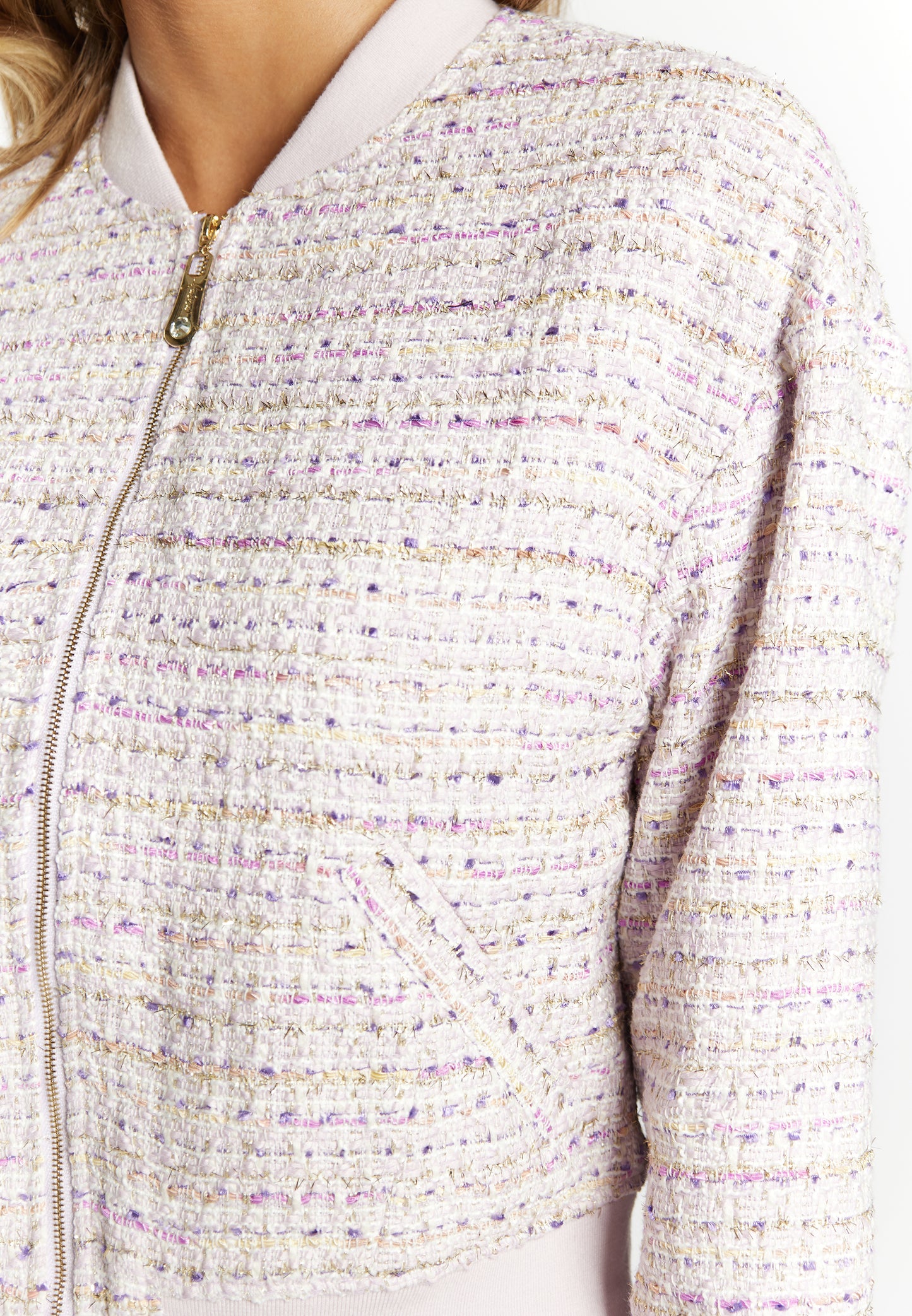 faina women's boucle blouson