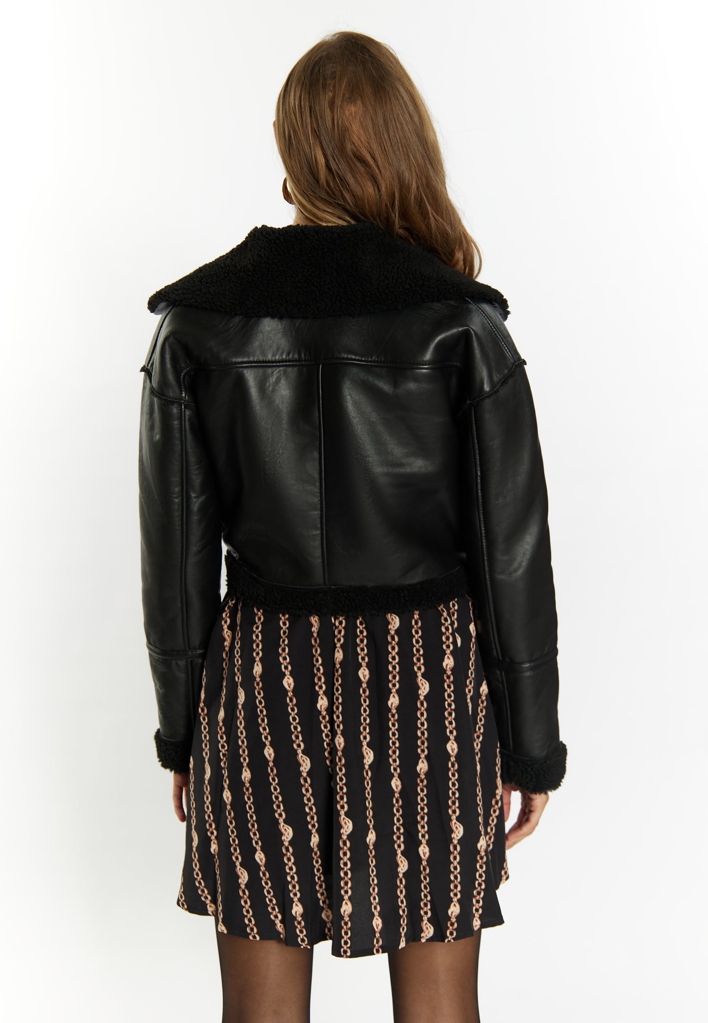 faina women's leather jacket