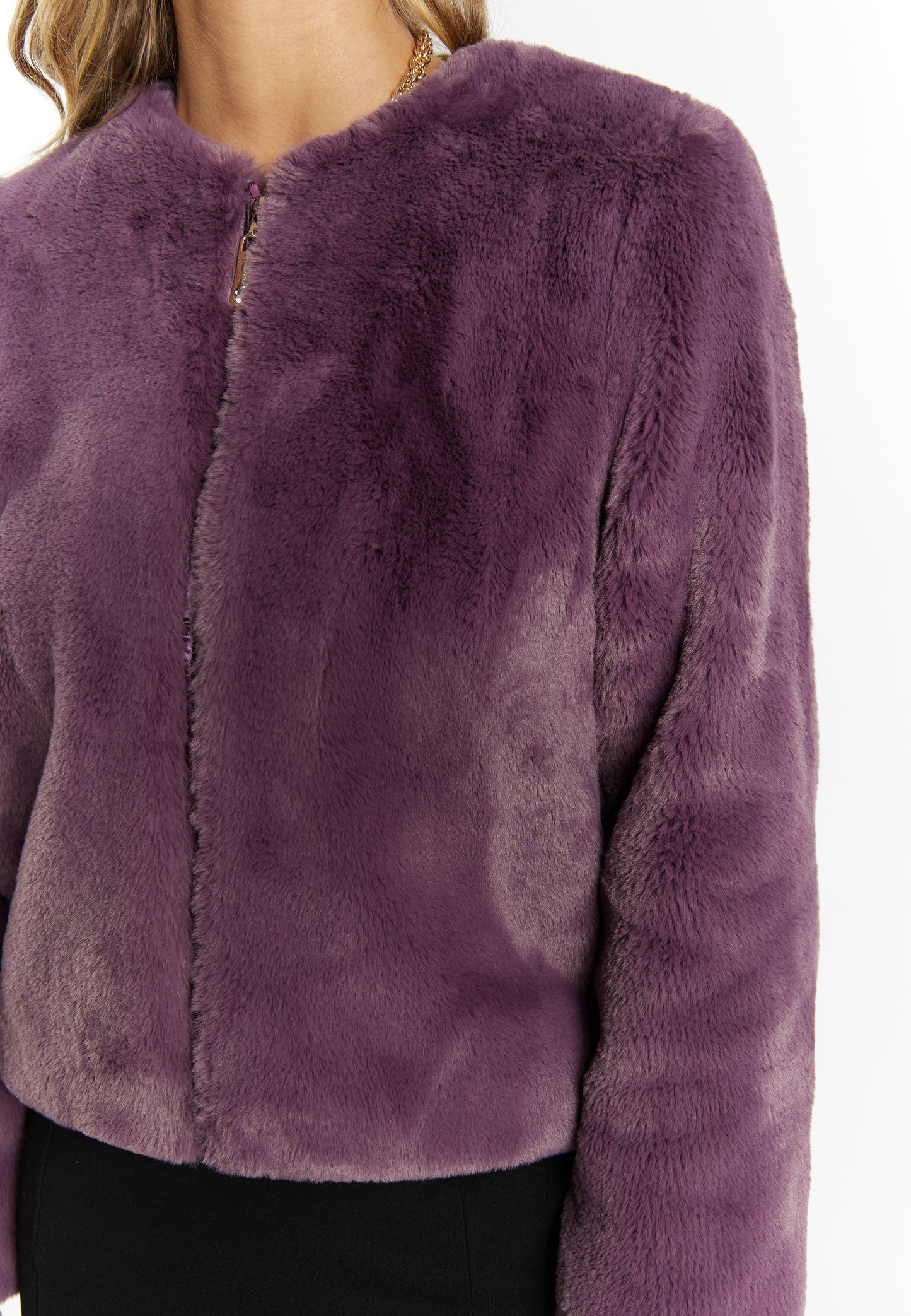 faina women's faux fur jacket