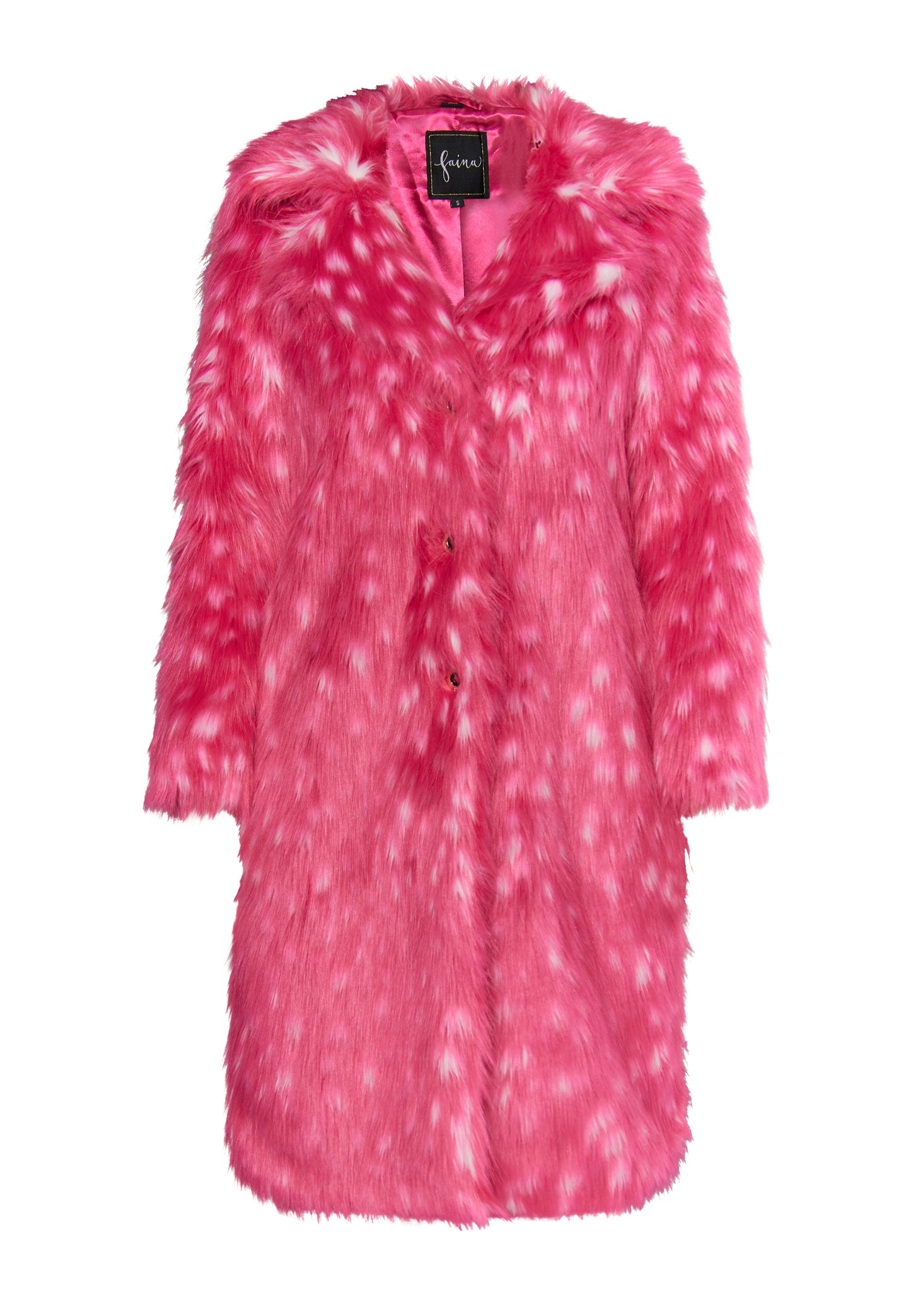 faina women's faux fur coat