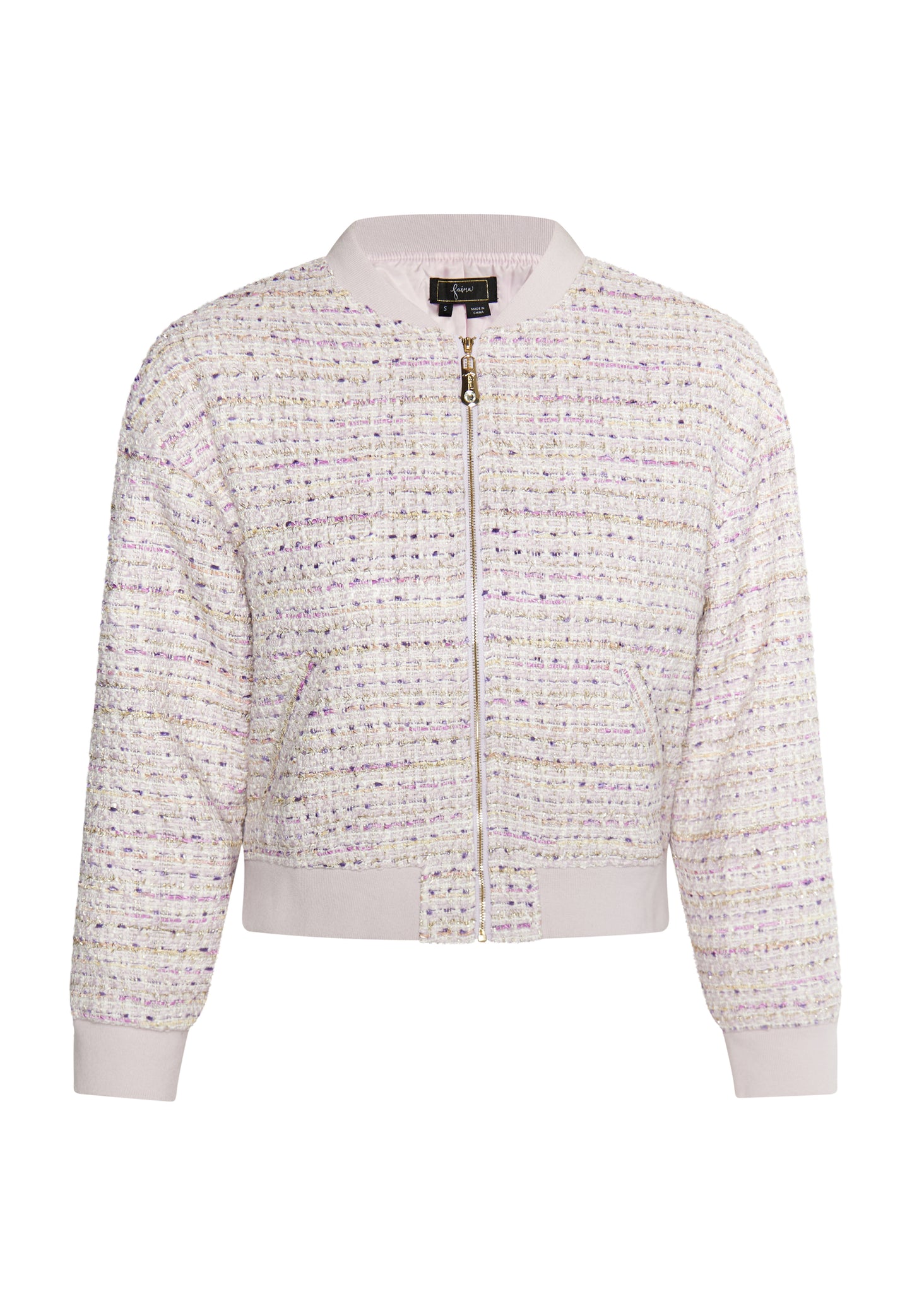 faina women's boucle blouson
