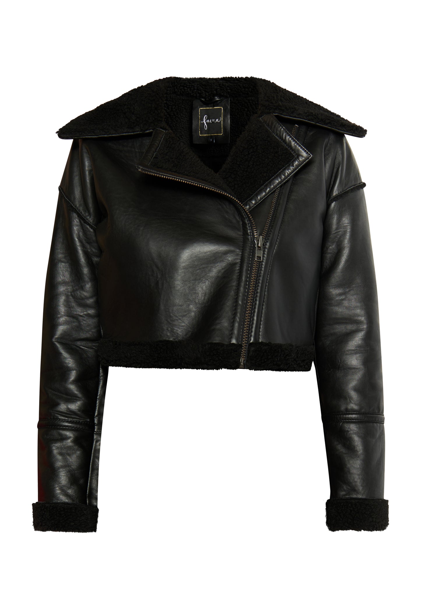 faina women's leather jacket