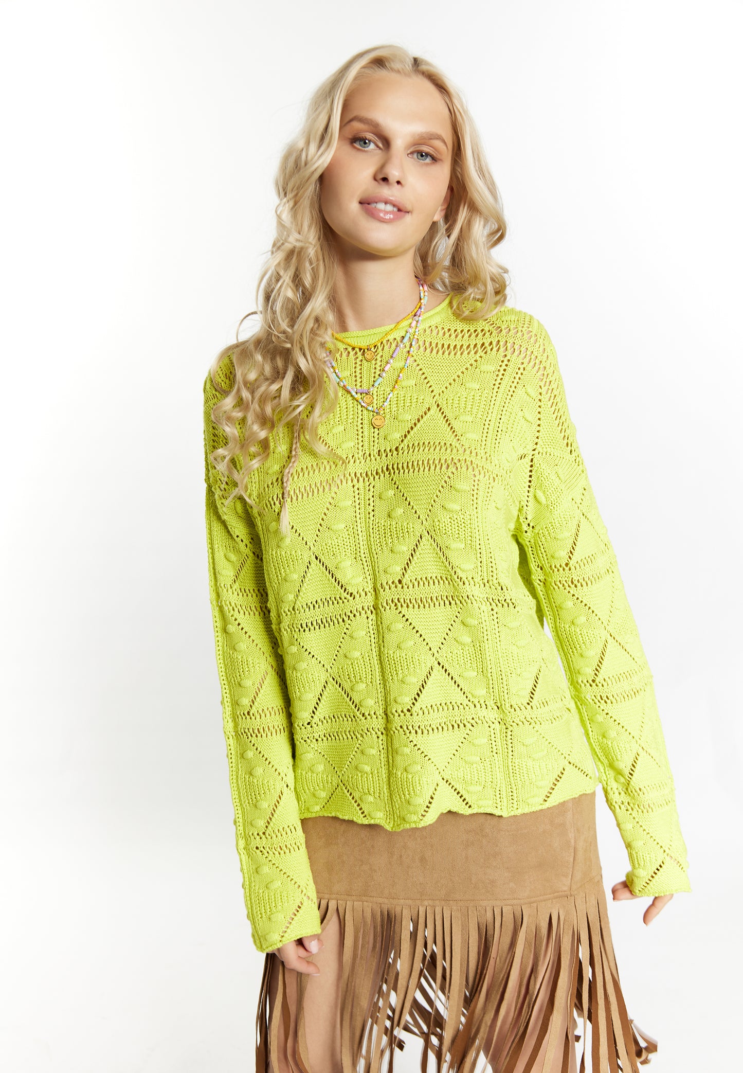 IZIA damski sweter dzianinowy