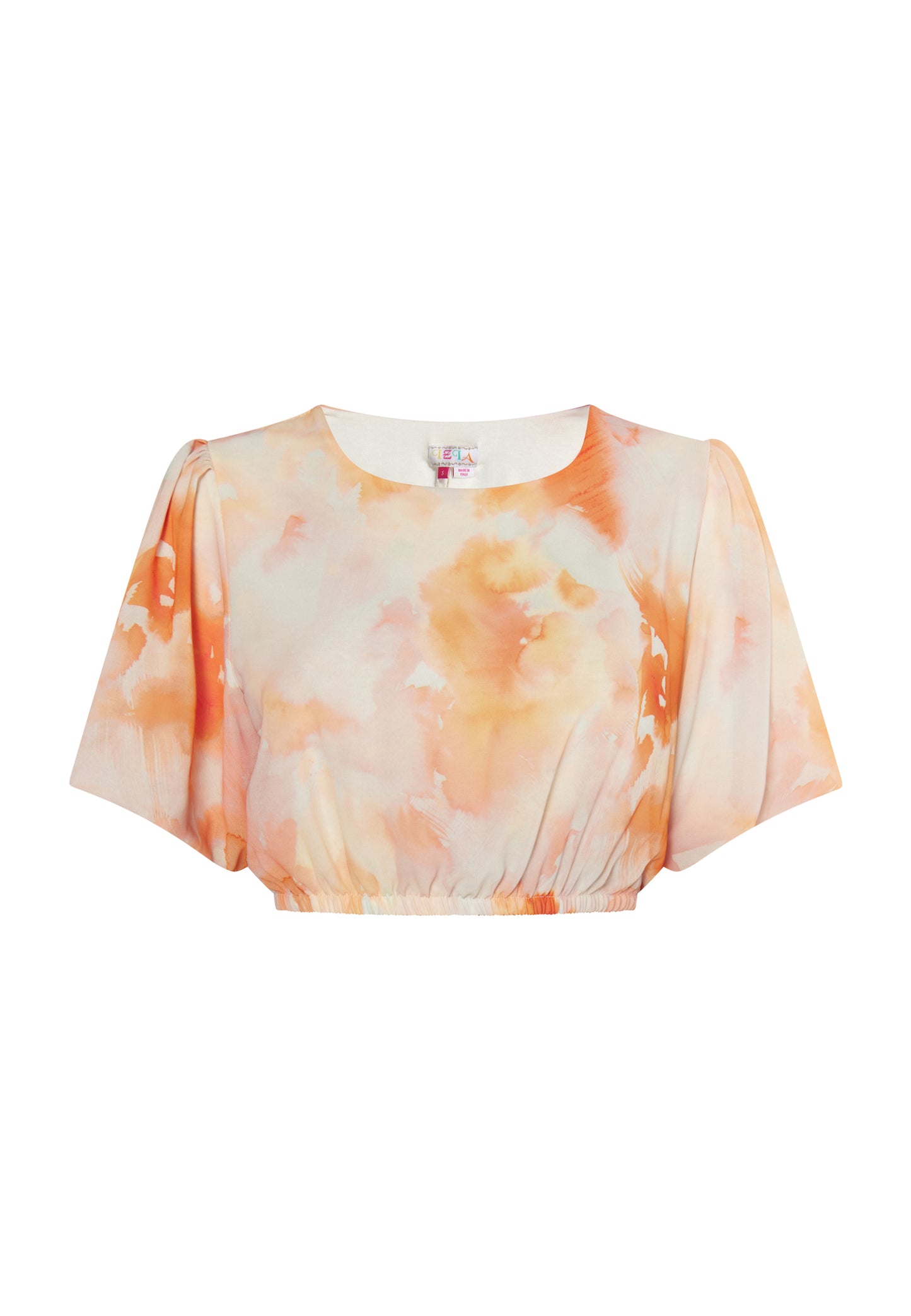 IZIA women's blouse with a tie dye pattern