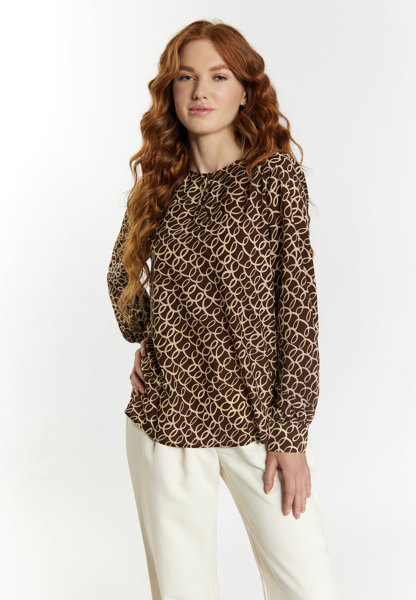DreiMaster Klassik women's long sleeve blouse