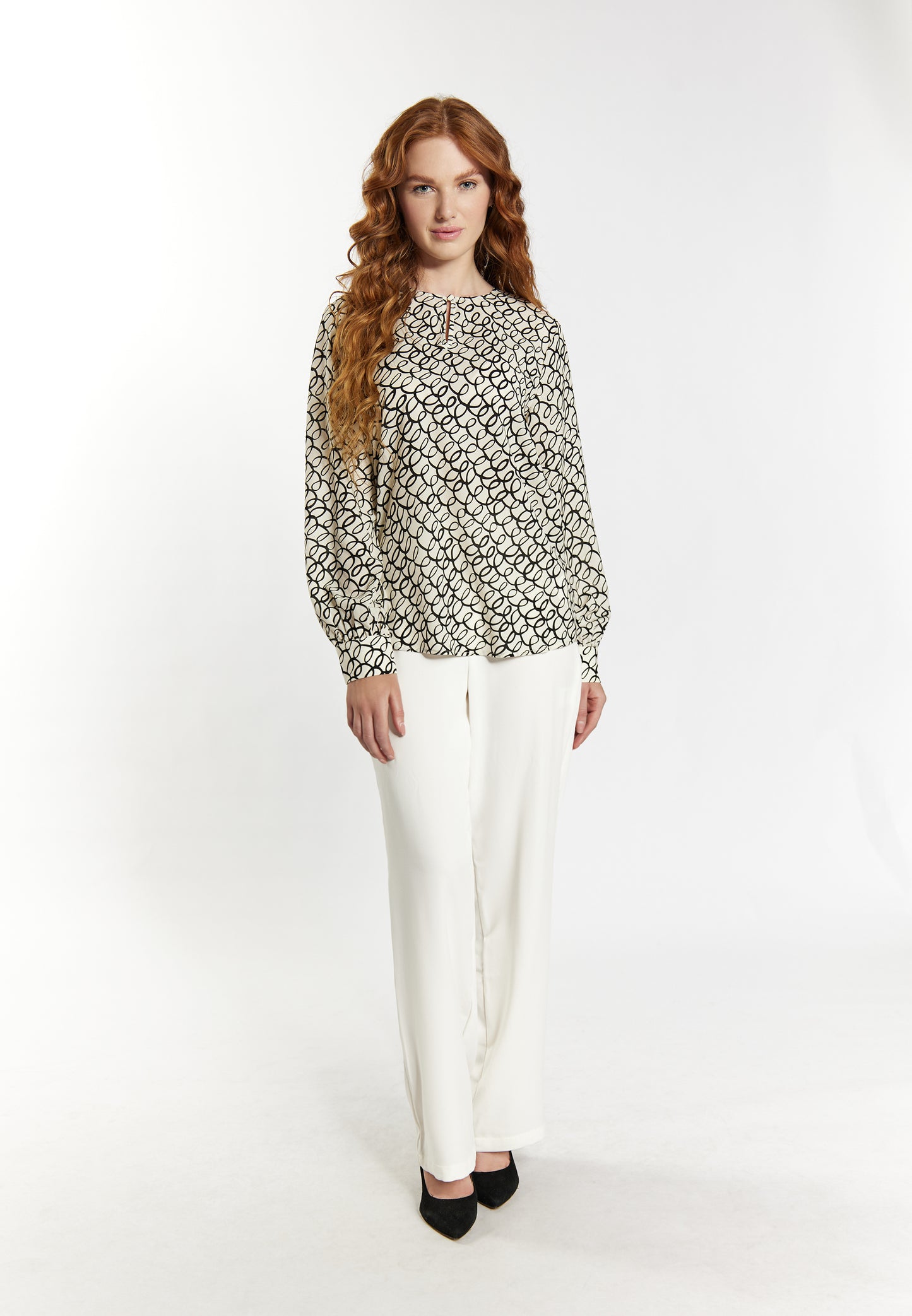 DreiMaster Klassik women's long sleeve blouse