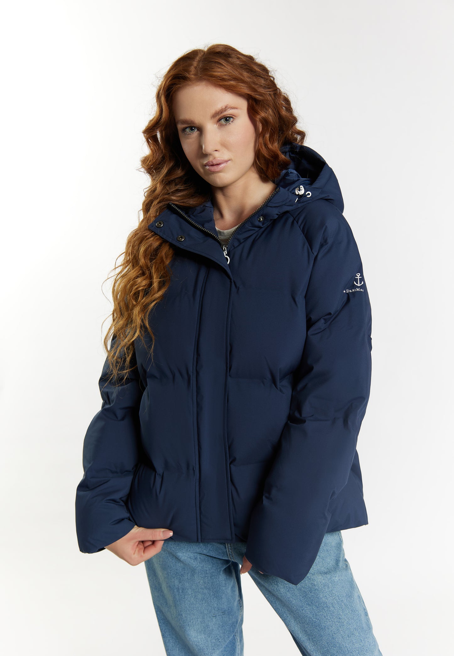 DreiMaster Maritim women's anorak + shopping bag set