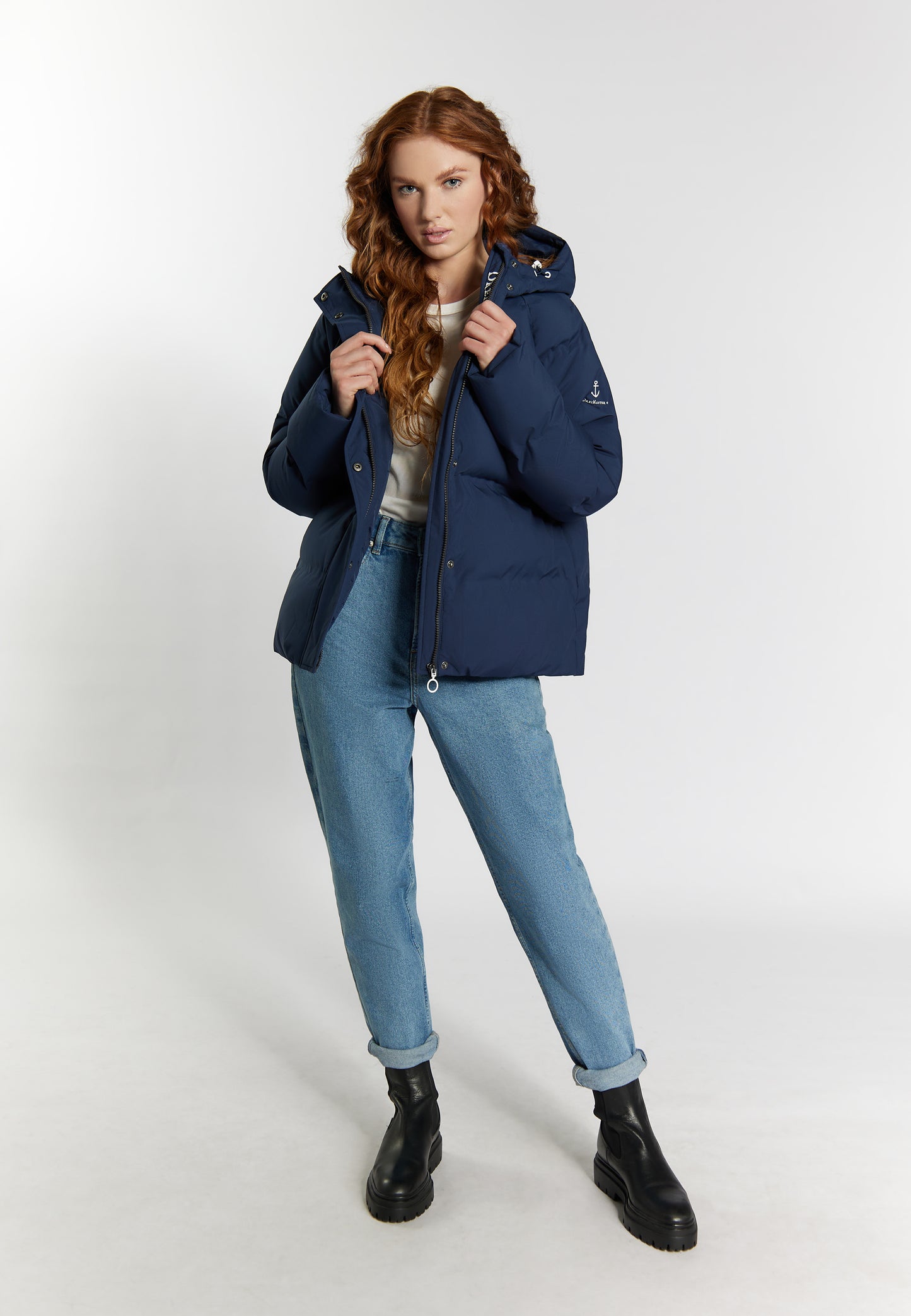 DreiMaster Maritim women's anorak + shopping bag set