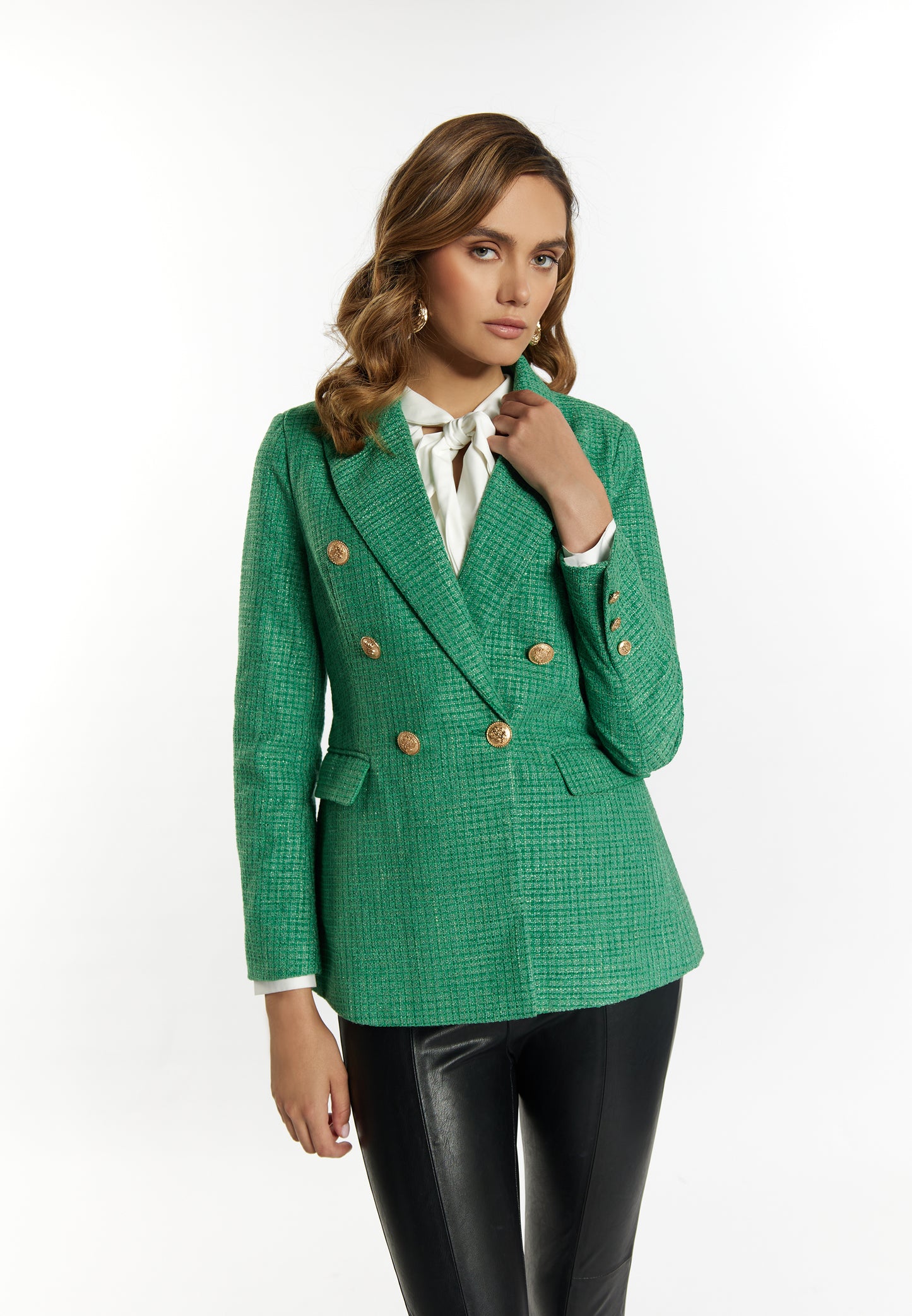 faina women's boucle blazer