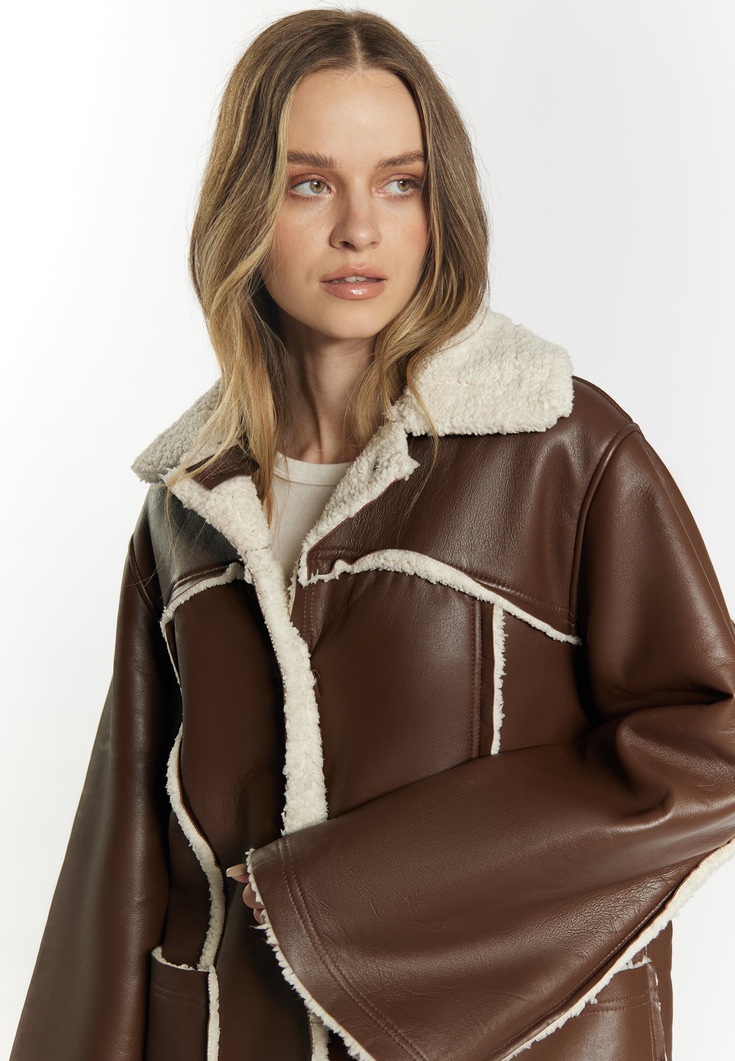 DreiMaster Vintage women's lamb Nappa coat