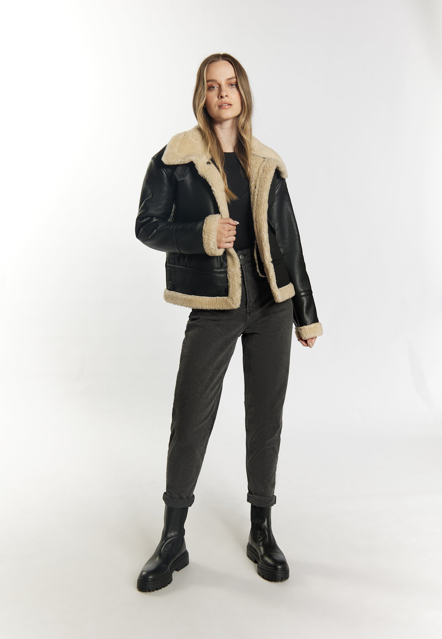 DreiMaster Vintage women's searling leather jacket