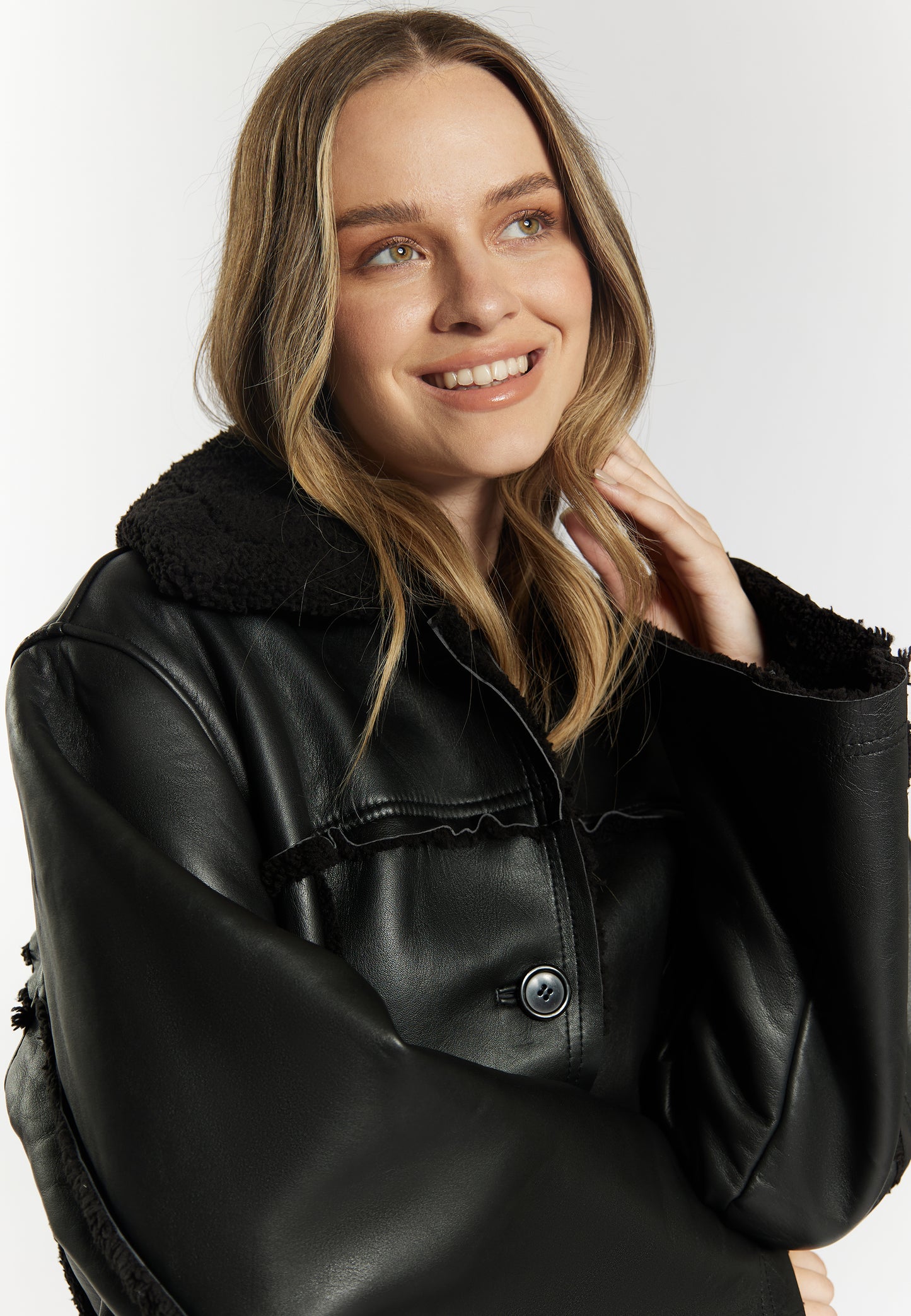DreiMaster Vintage women's lamb Nappa coat