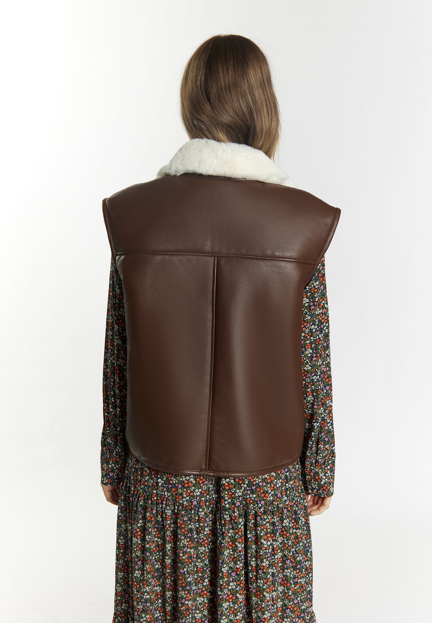 DreiMaster Vintage women's leather vest