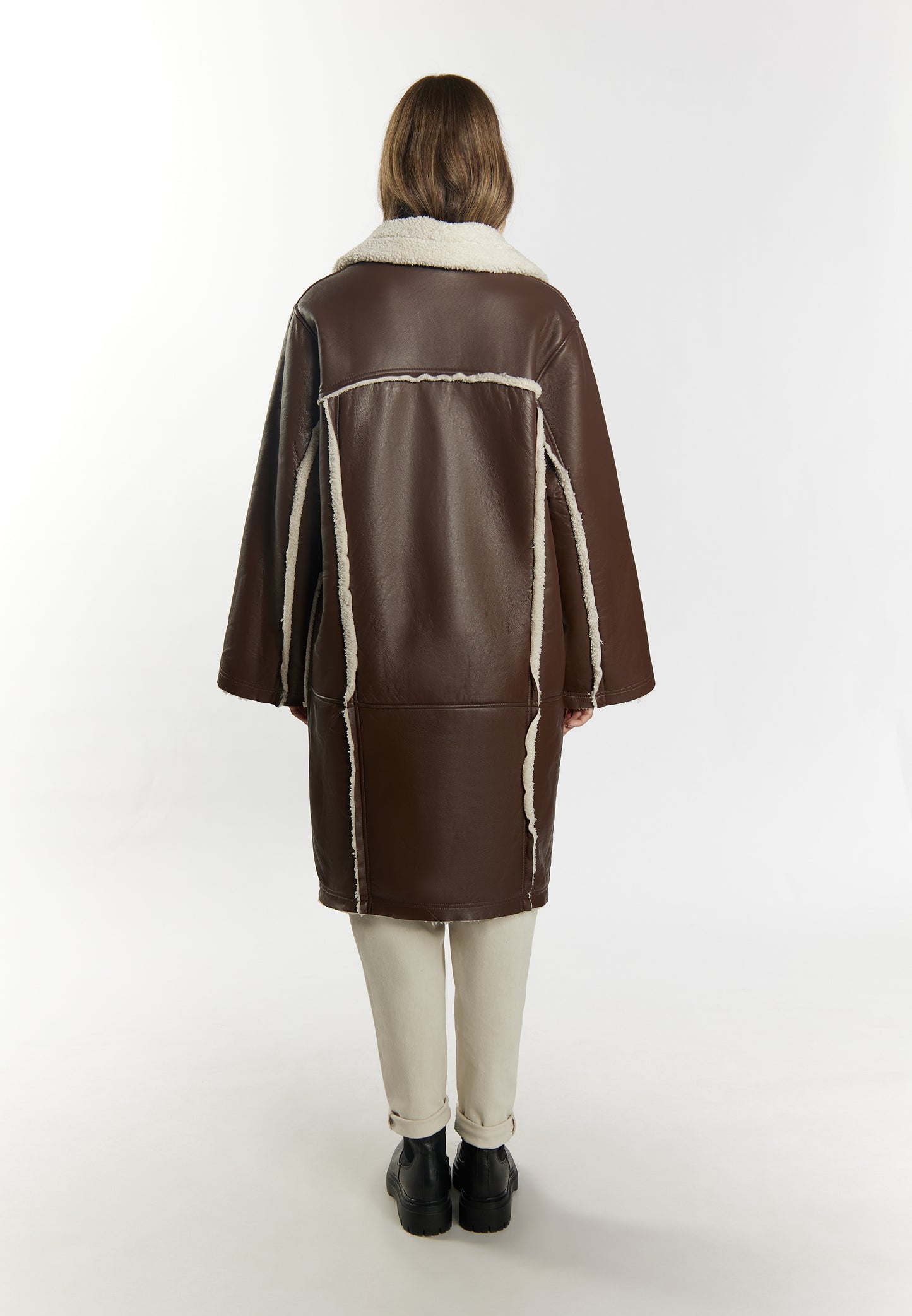 DreiMaster Vintage women's lamb Nappa coat