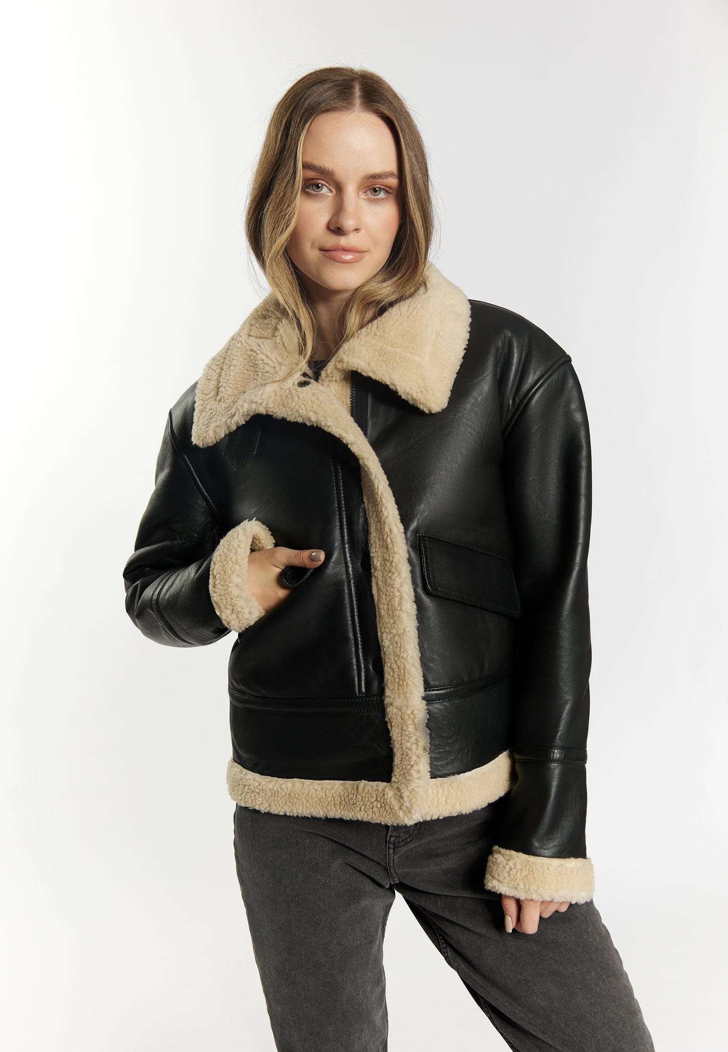 DreiMaster Vintage women's searling leather jacket