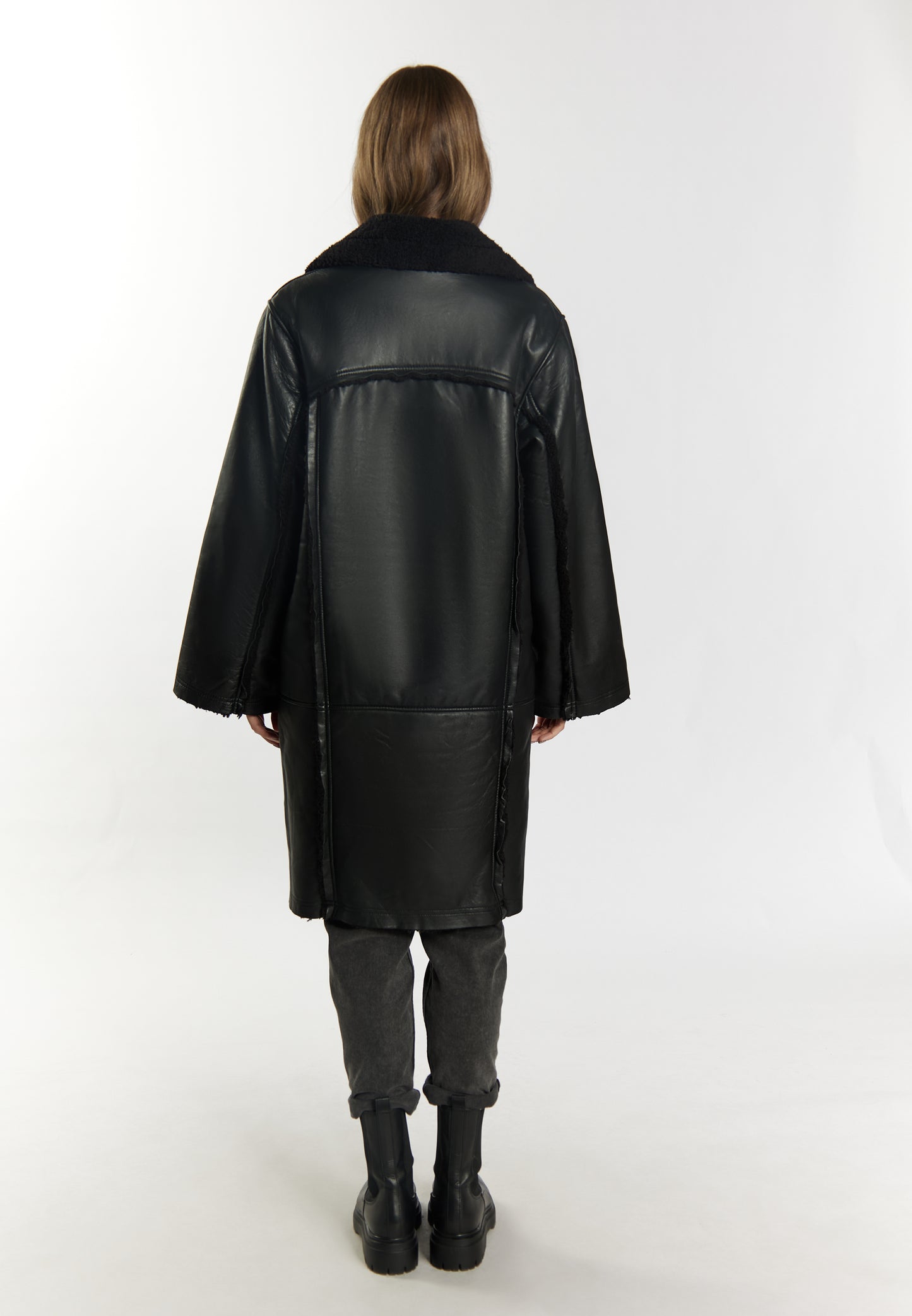 DreiMaster Vintage women's lamb Nappa coat