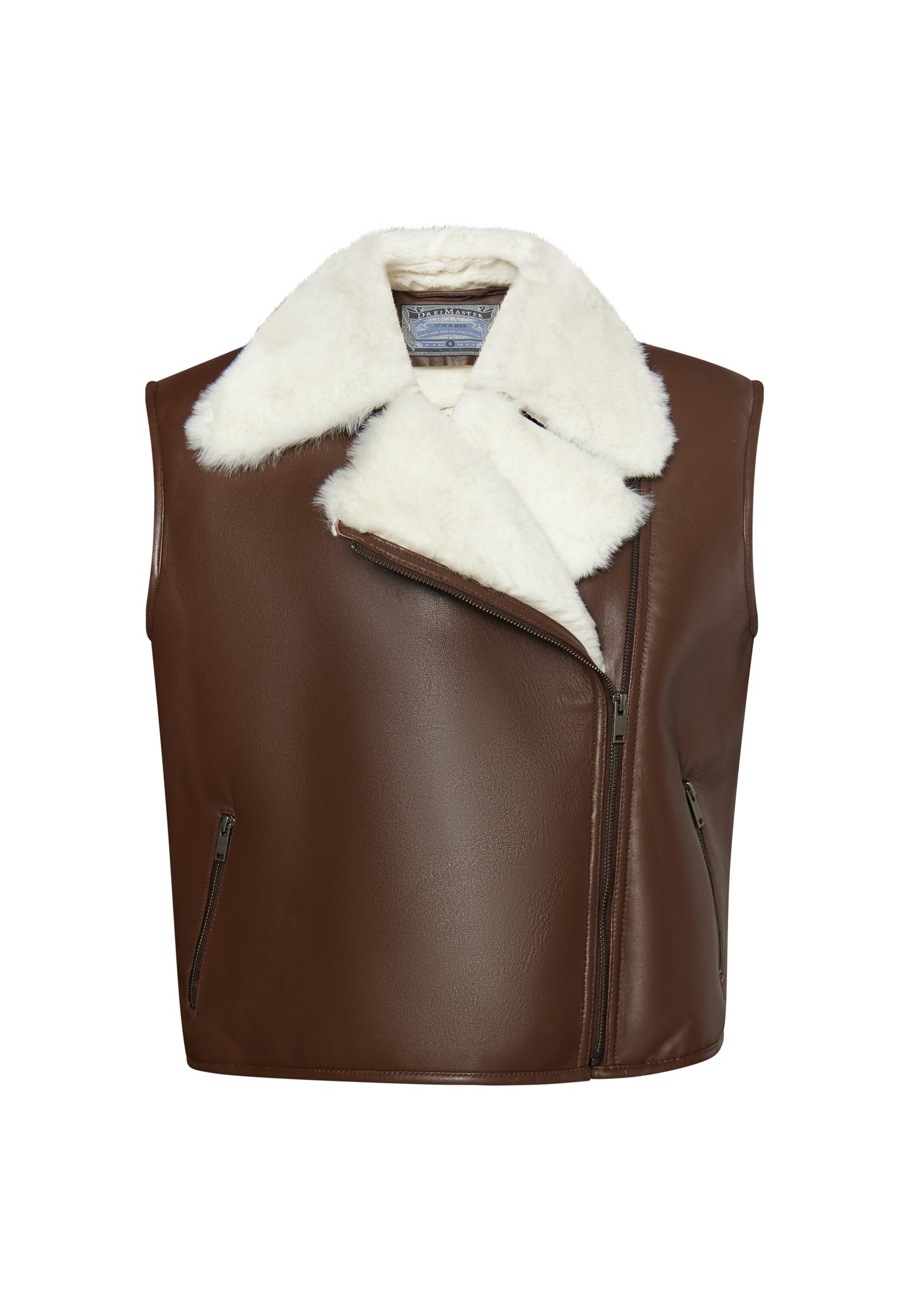 DreiMaster Vintage women's leather vest