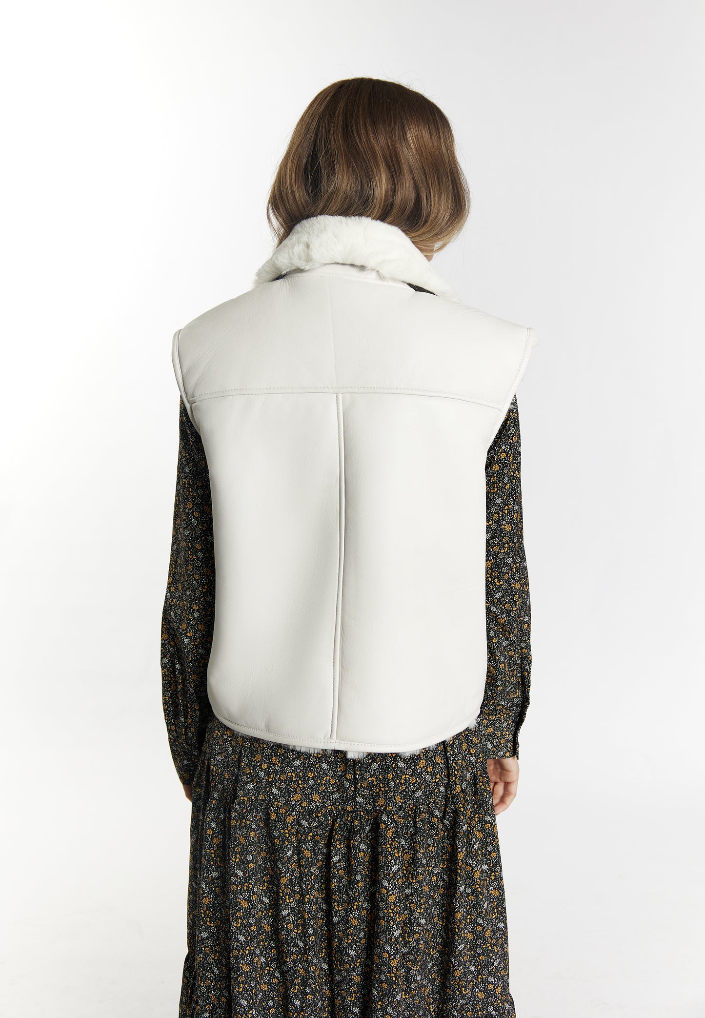 DreiMaster Vintage women's leather vest