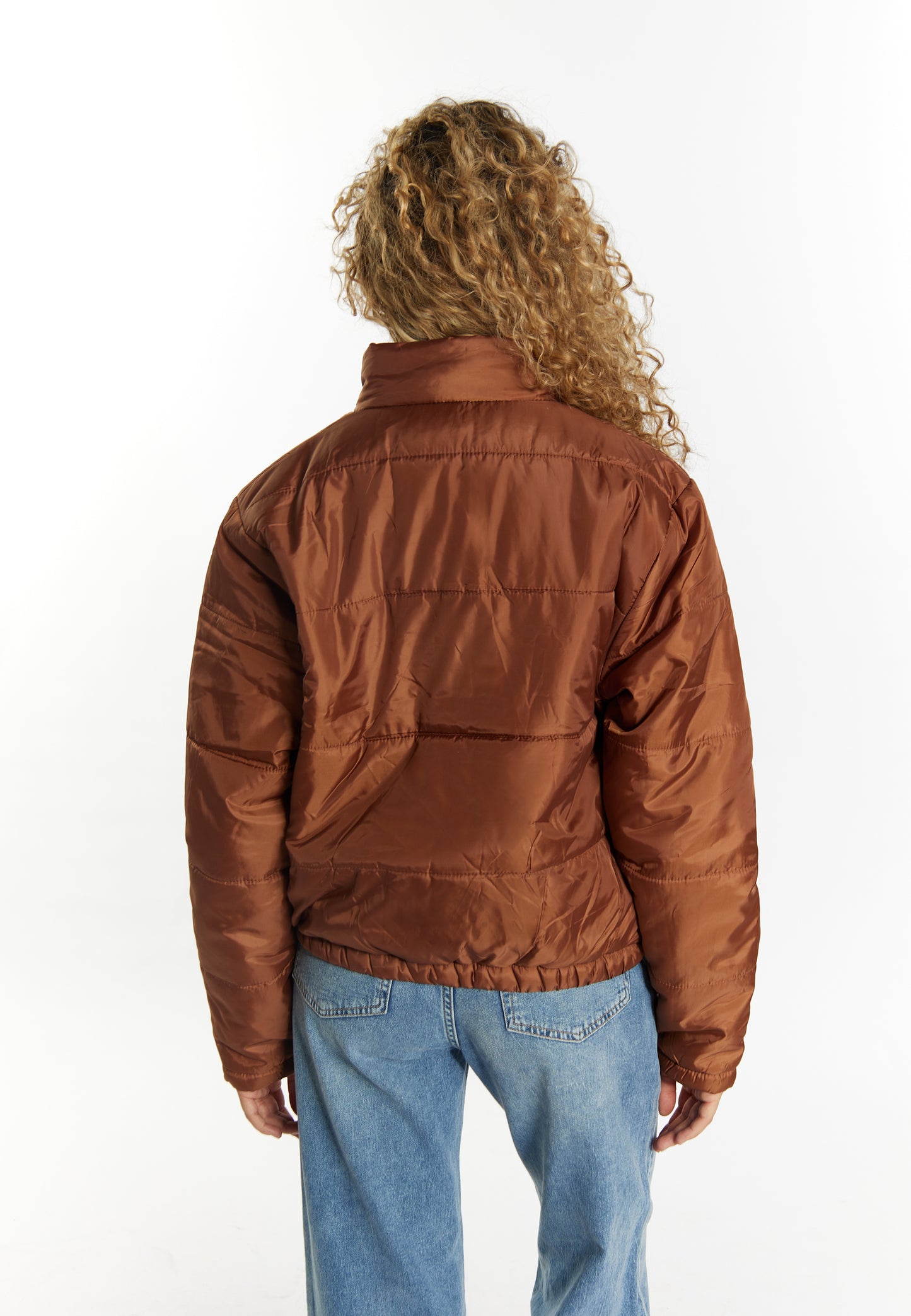 myMo women's lightly quilted bomber jacket