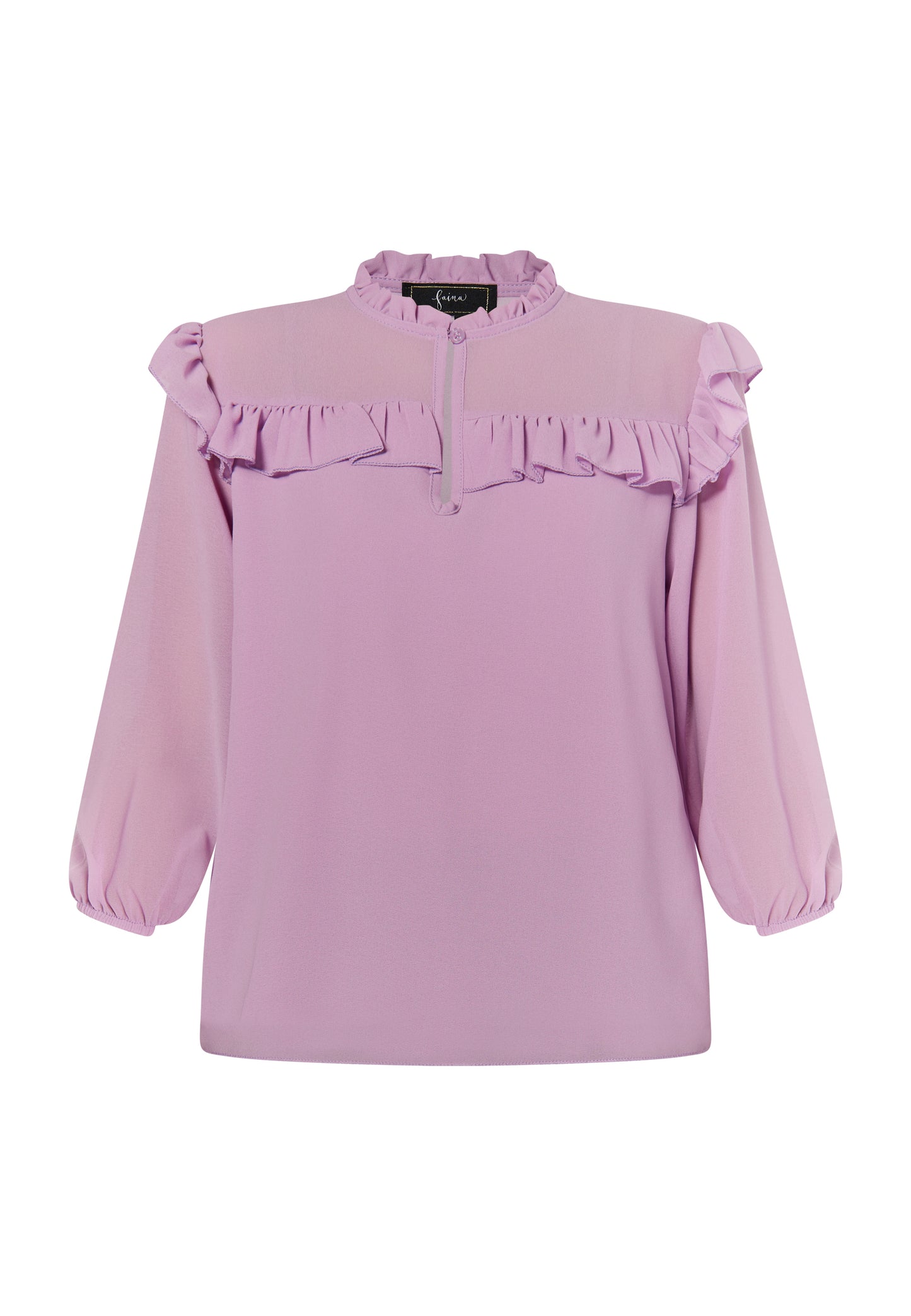 faina women's ruffle blouse