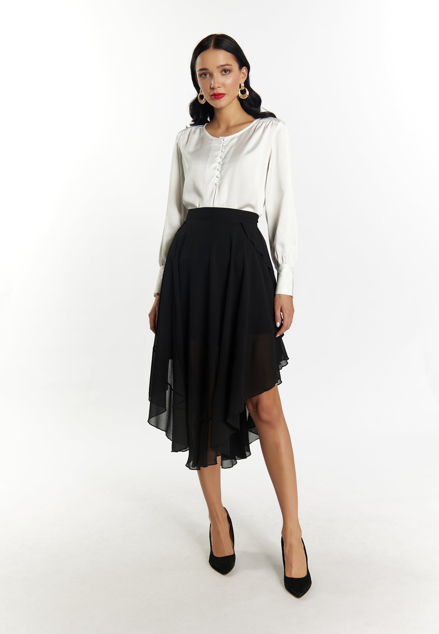 faina women's midi skirt