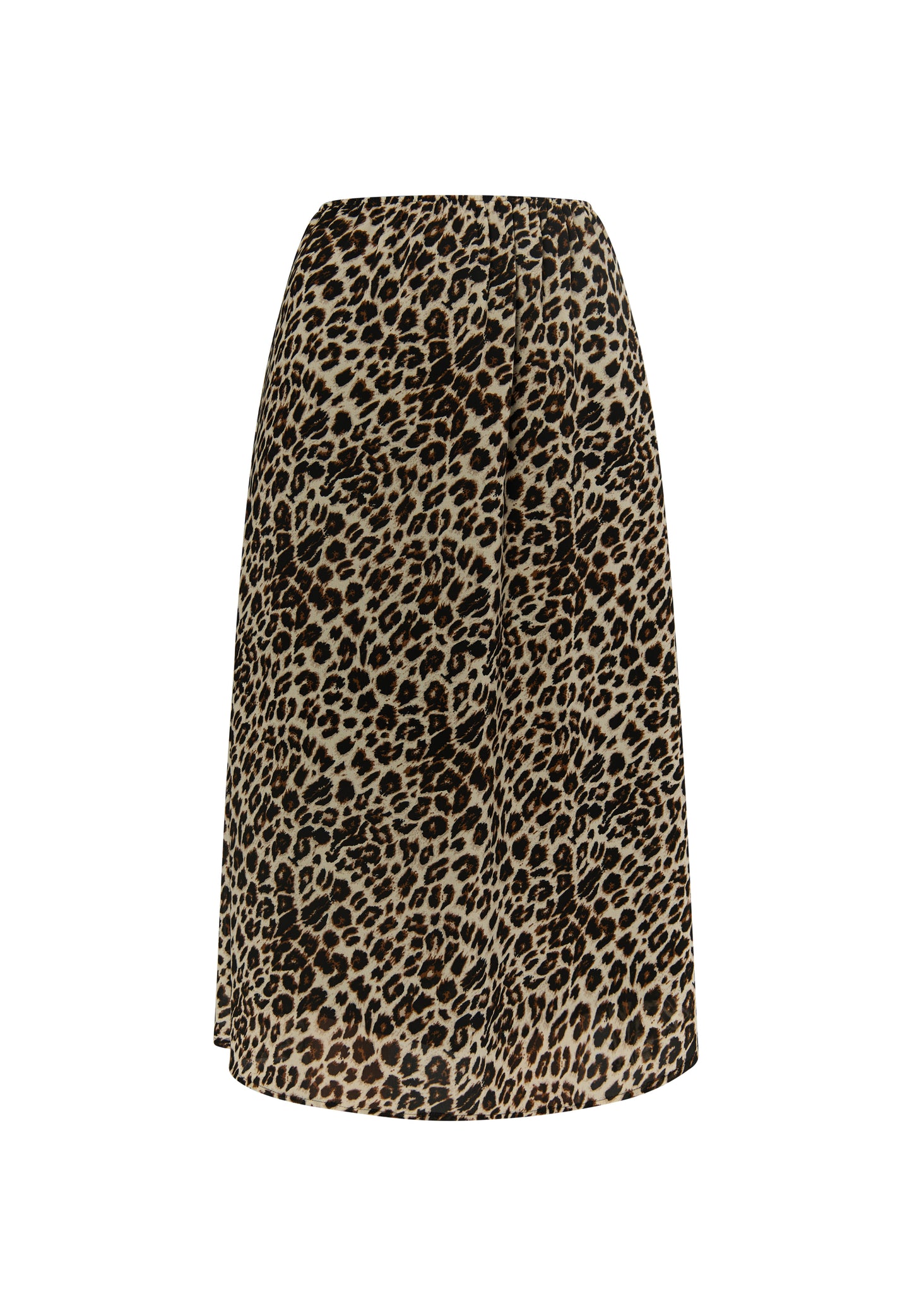 faina women's skirt with leopard print
