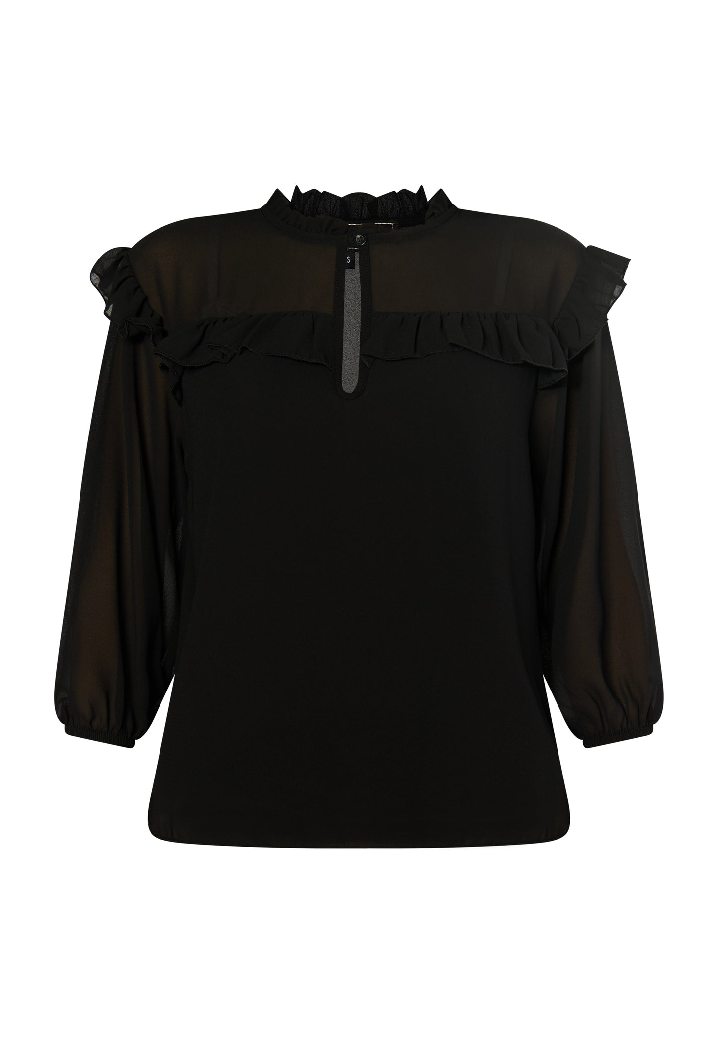 faina women's ruffle blouse