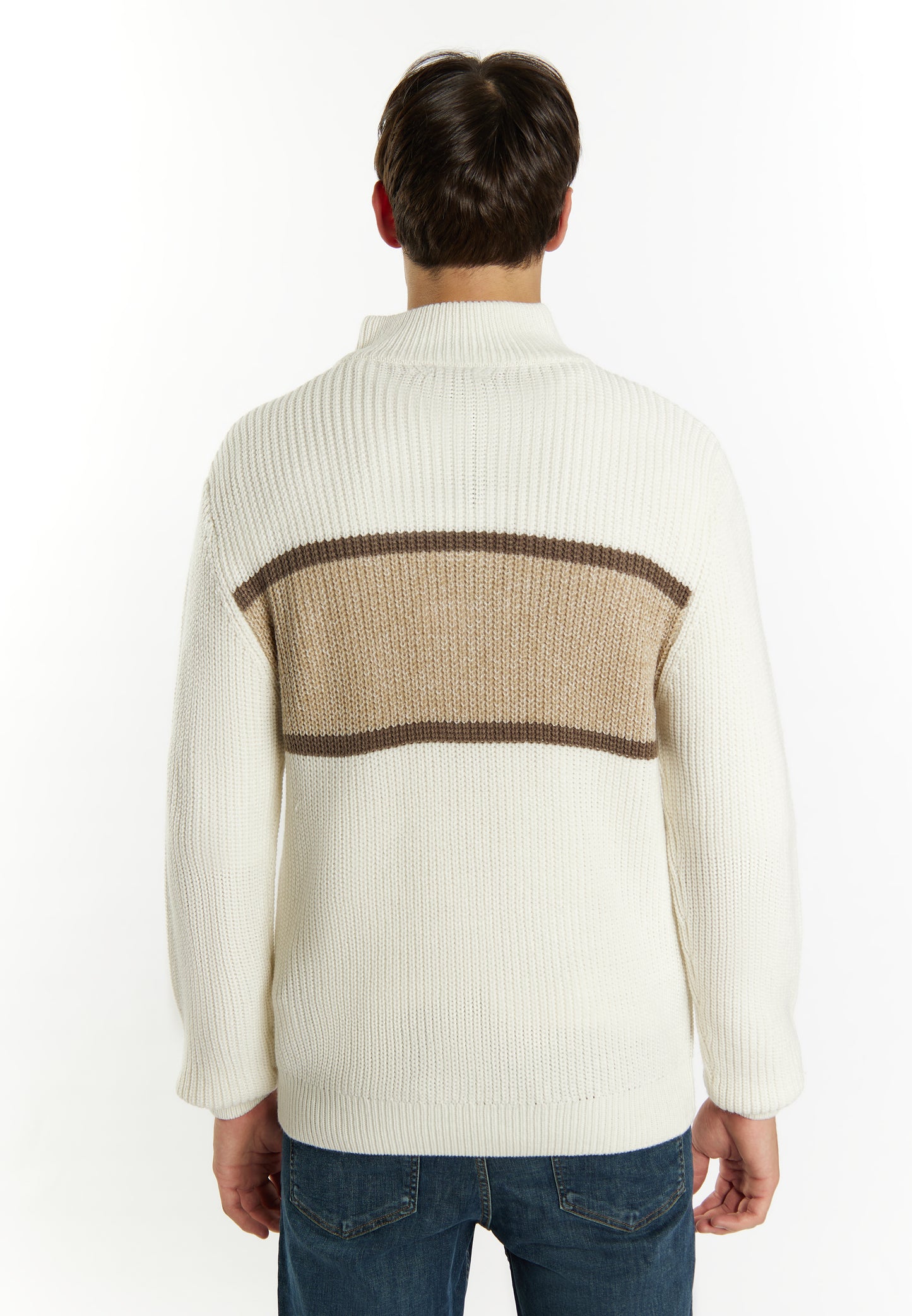 Mo men's chunky knit sweater