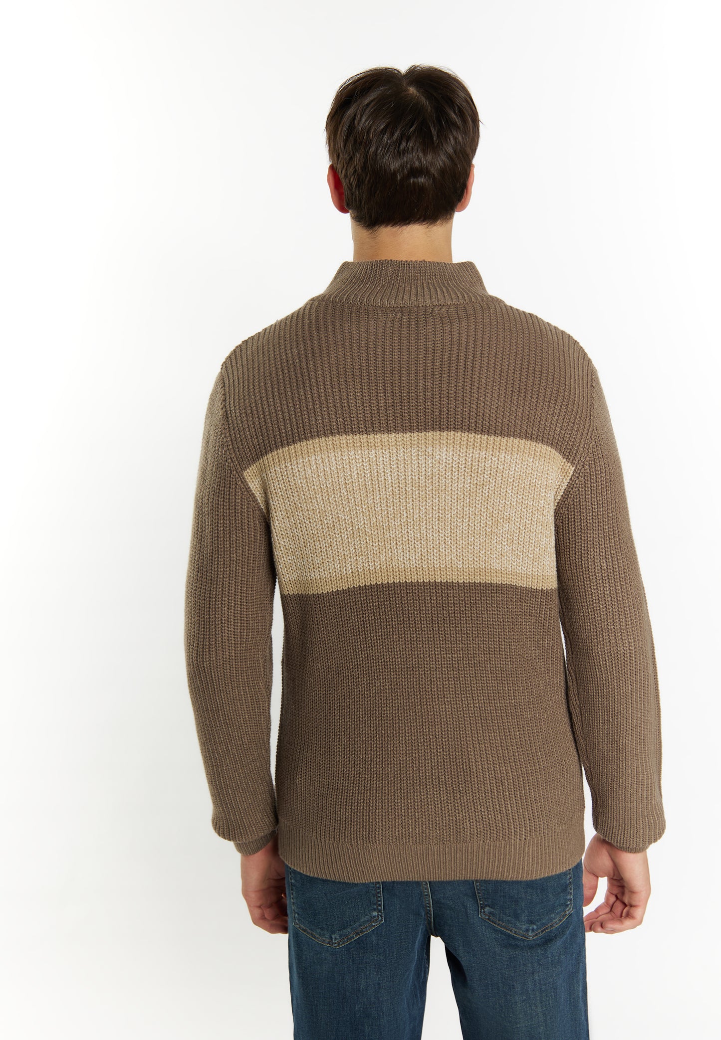 Mo men's chunky knit sweater