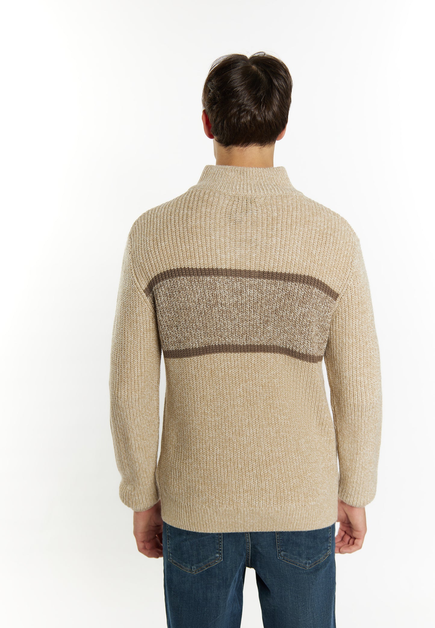 Mo men's chunky knit sweater