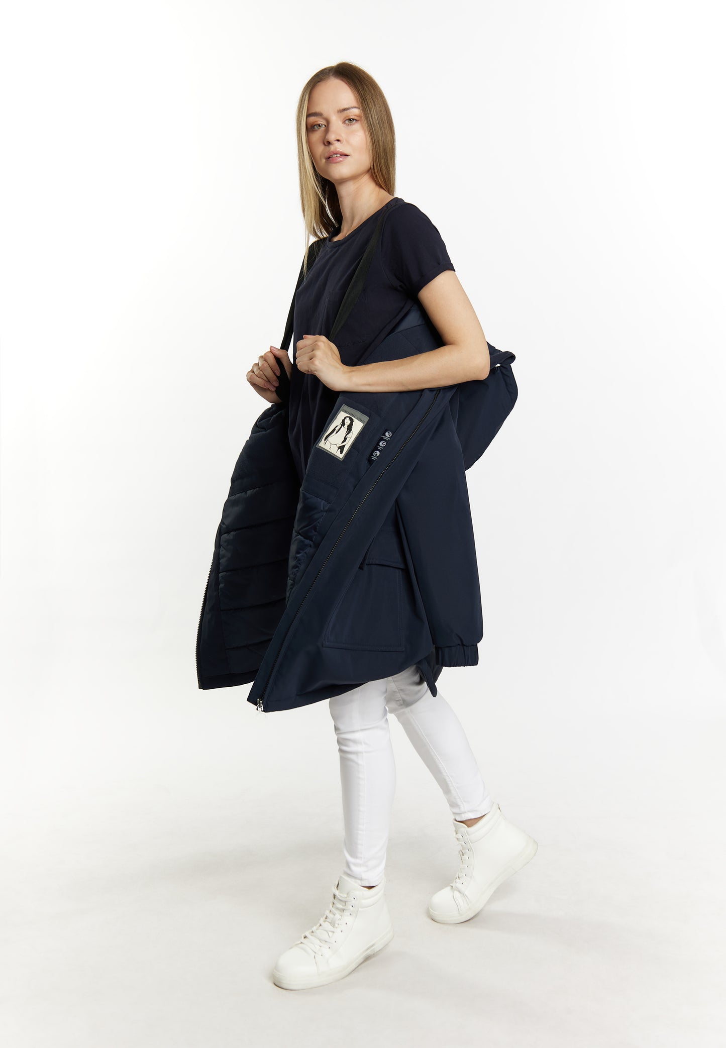 DreiMaster Maritim women's anorak + shopping bag set