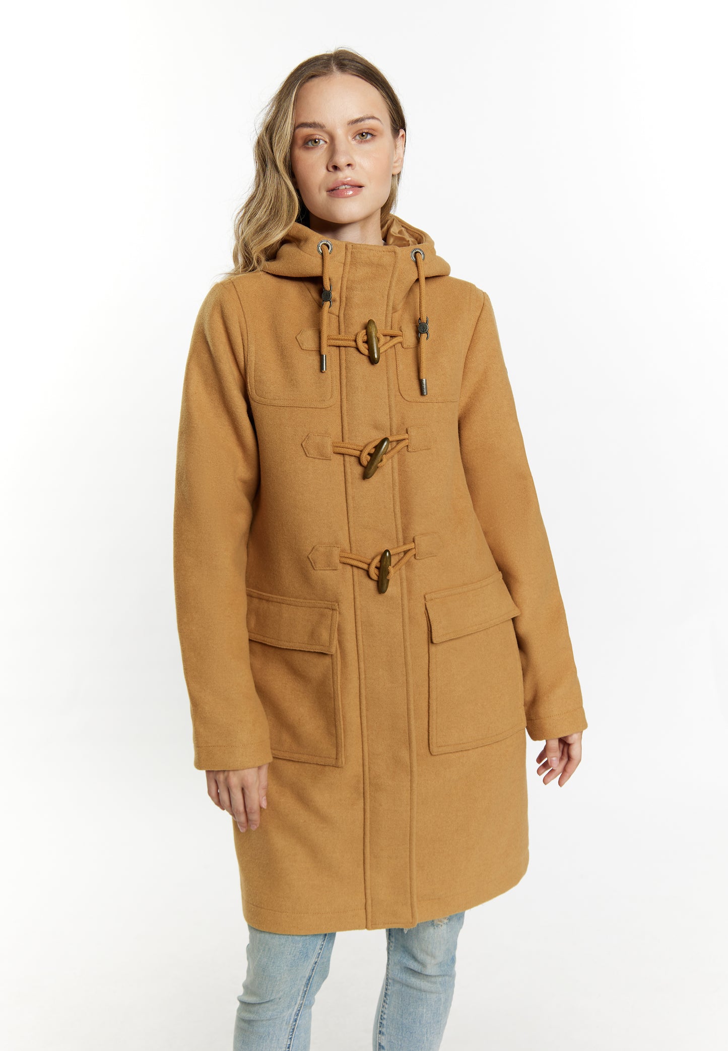 DreiMaster Vintage women's wool blend duffle coat