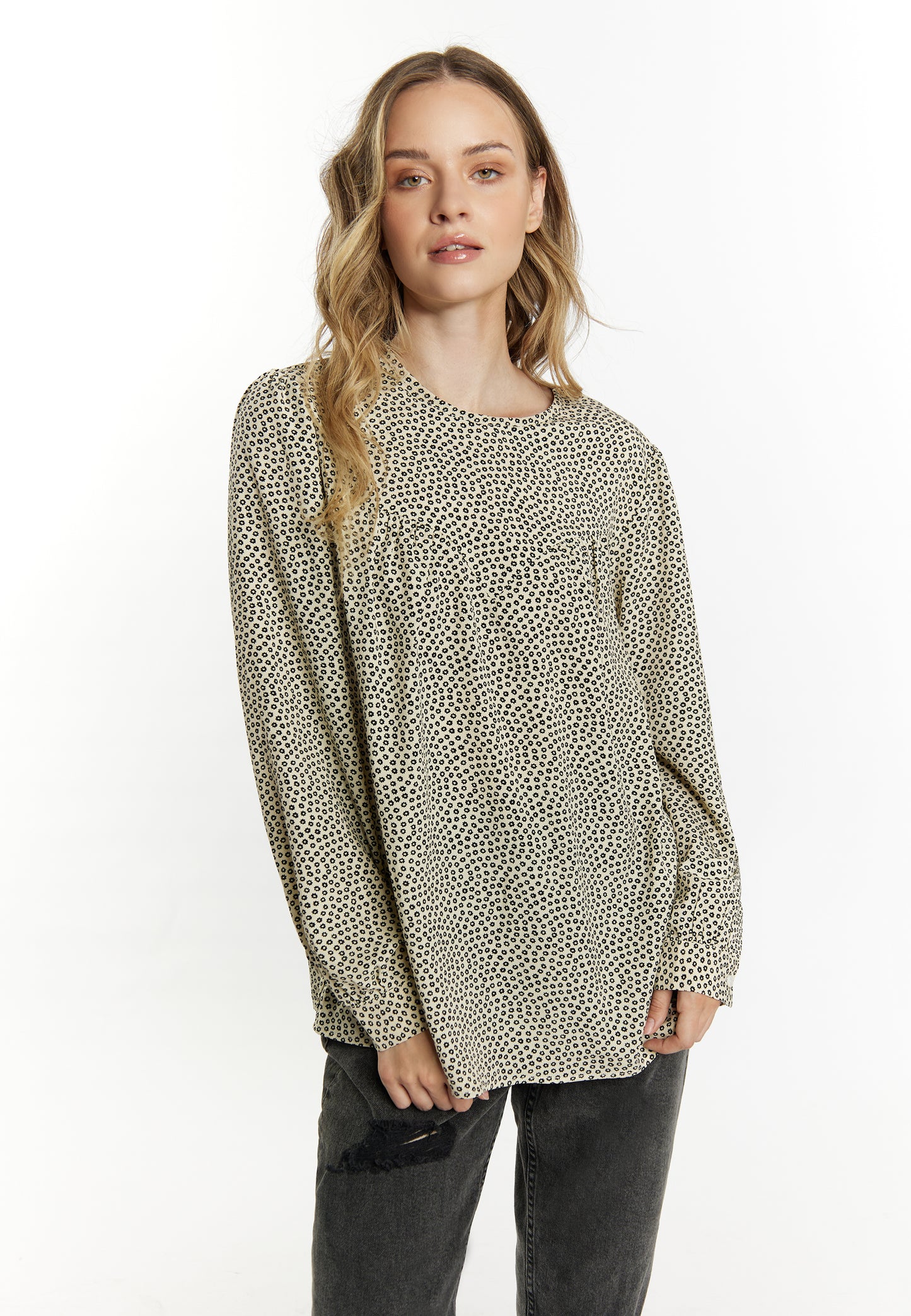 DreiMaster Vintage women's long sleeve blouse