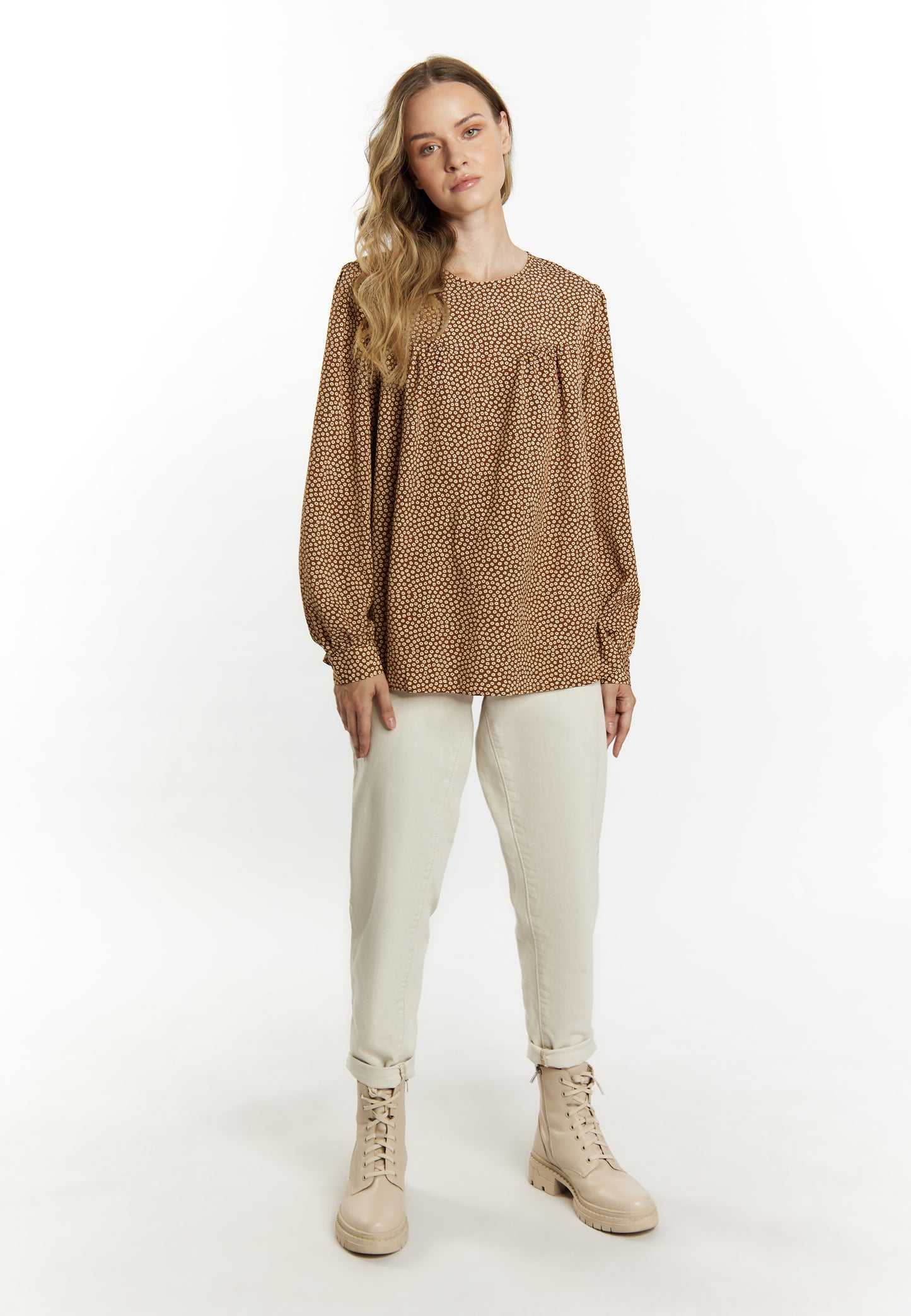 DreiMaster Vintage women's long sleeve blouse