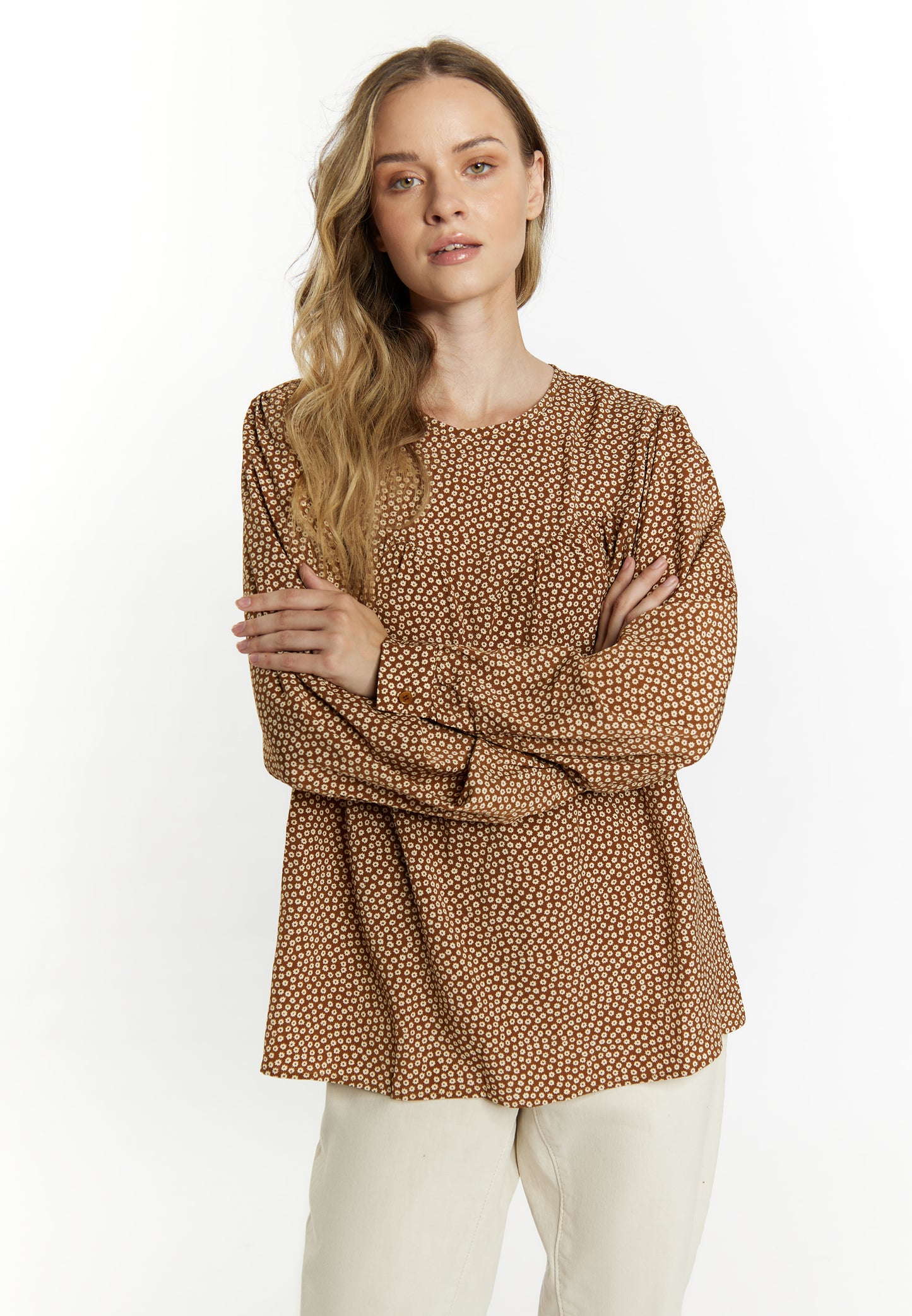 DreiMaster Vintage women's long sleeve blouse