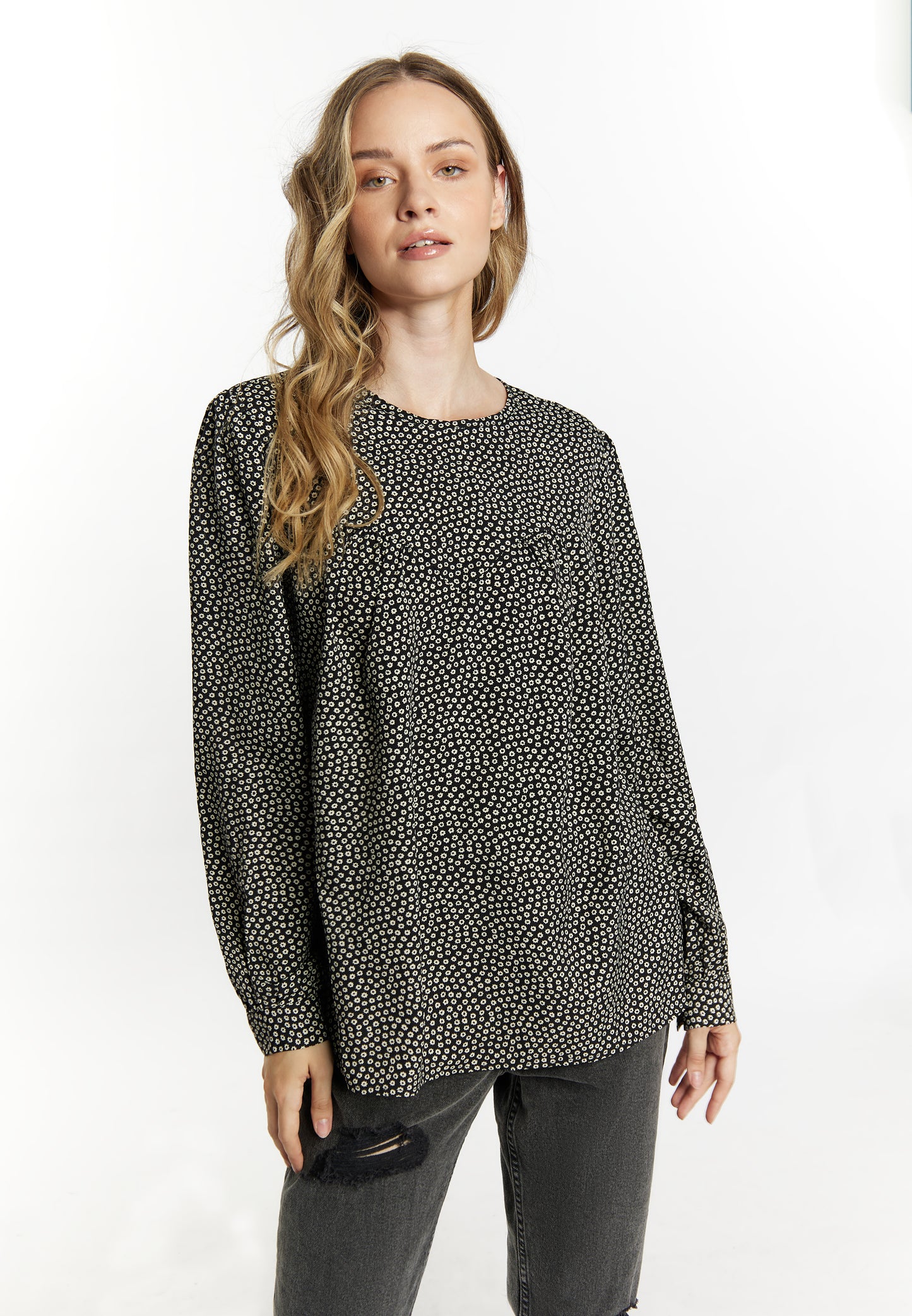 DreiMaster Vintage women's long sleeve blouse
