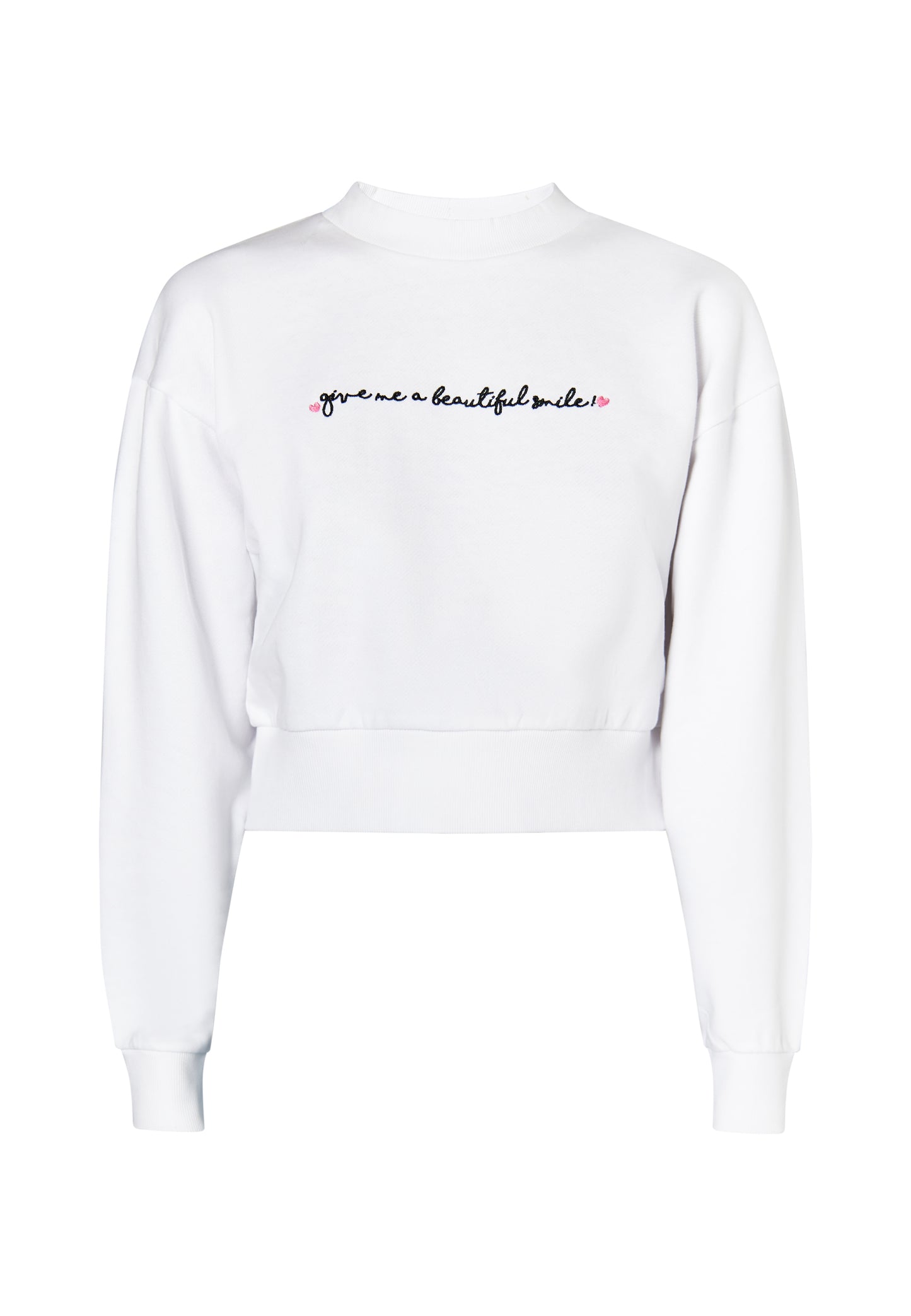 myMo women's cropped sweatshirt