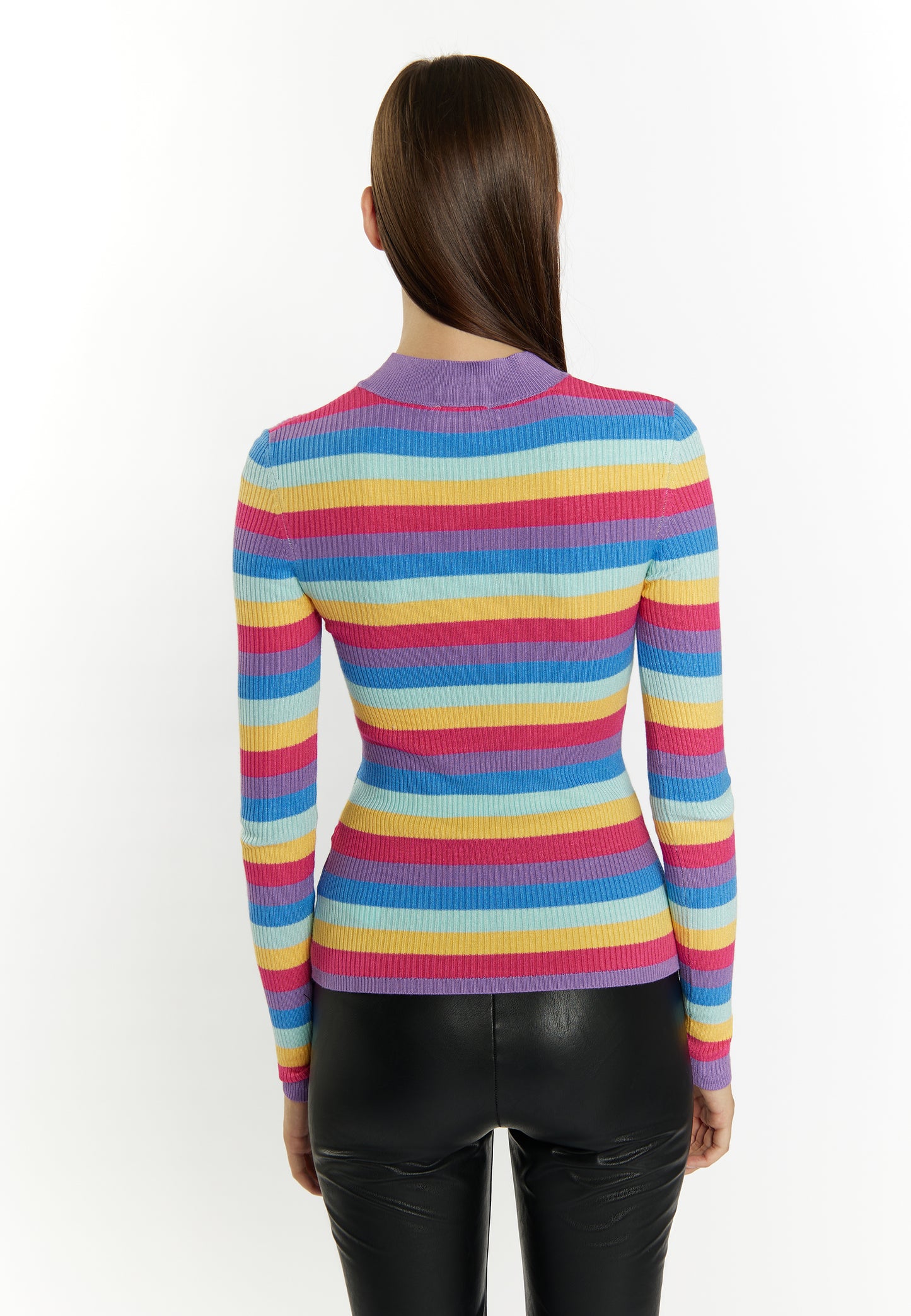 myMo women's rib knit sweater