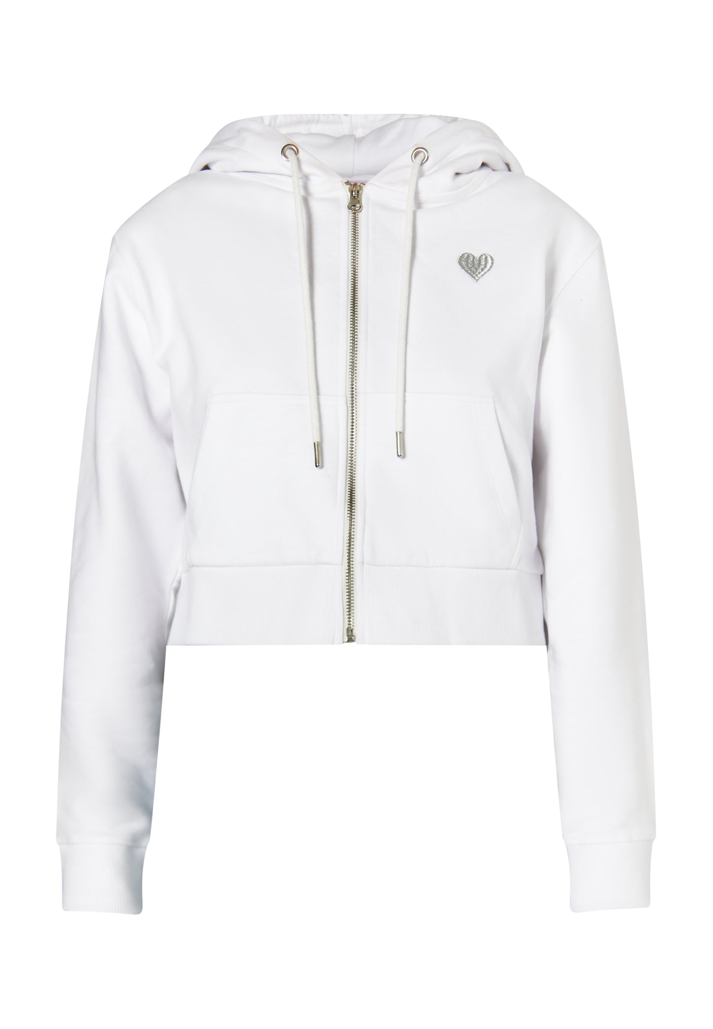 myMo women's cropped zip hoodie