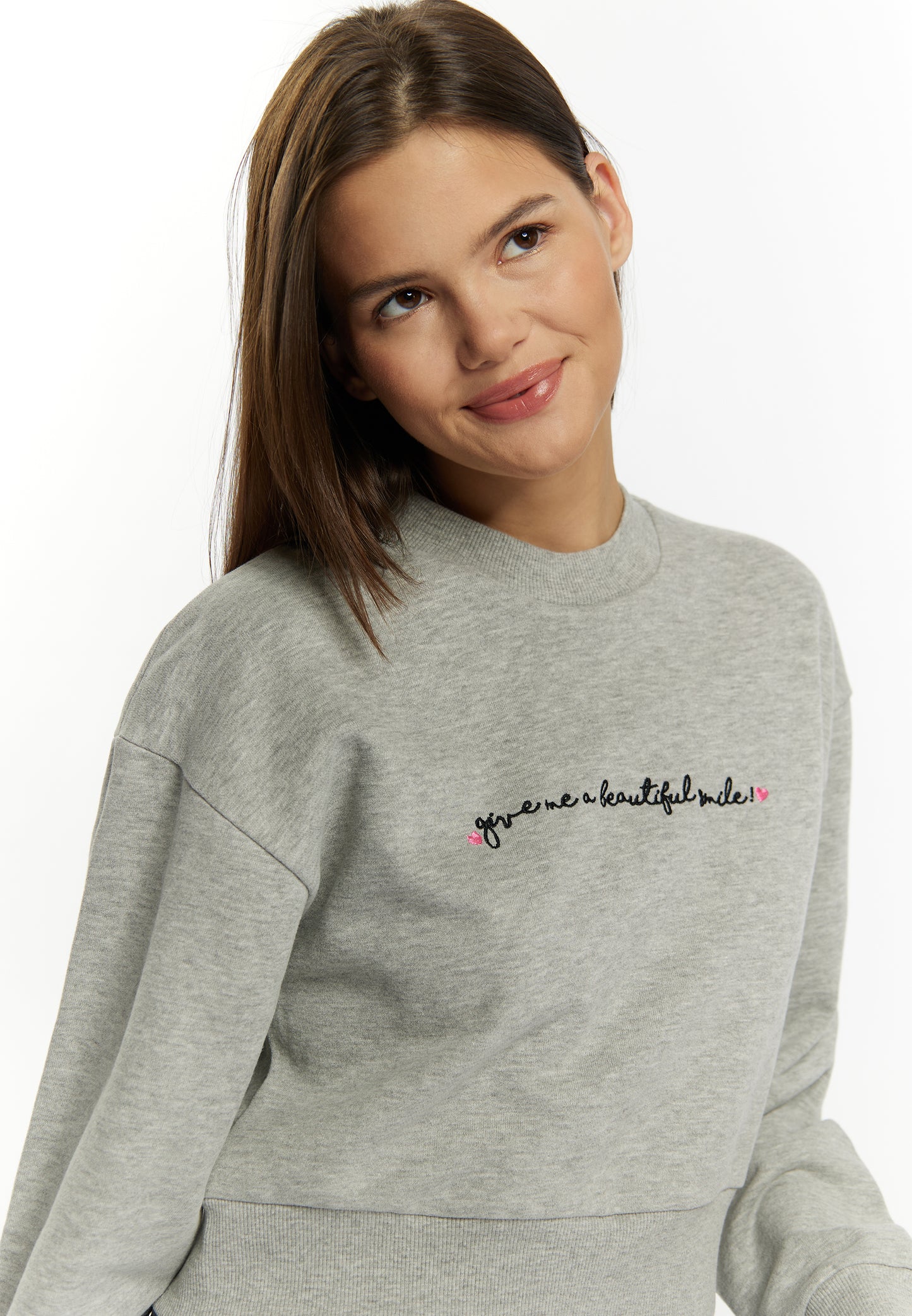 myMo women's cropped sweatshirt