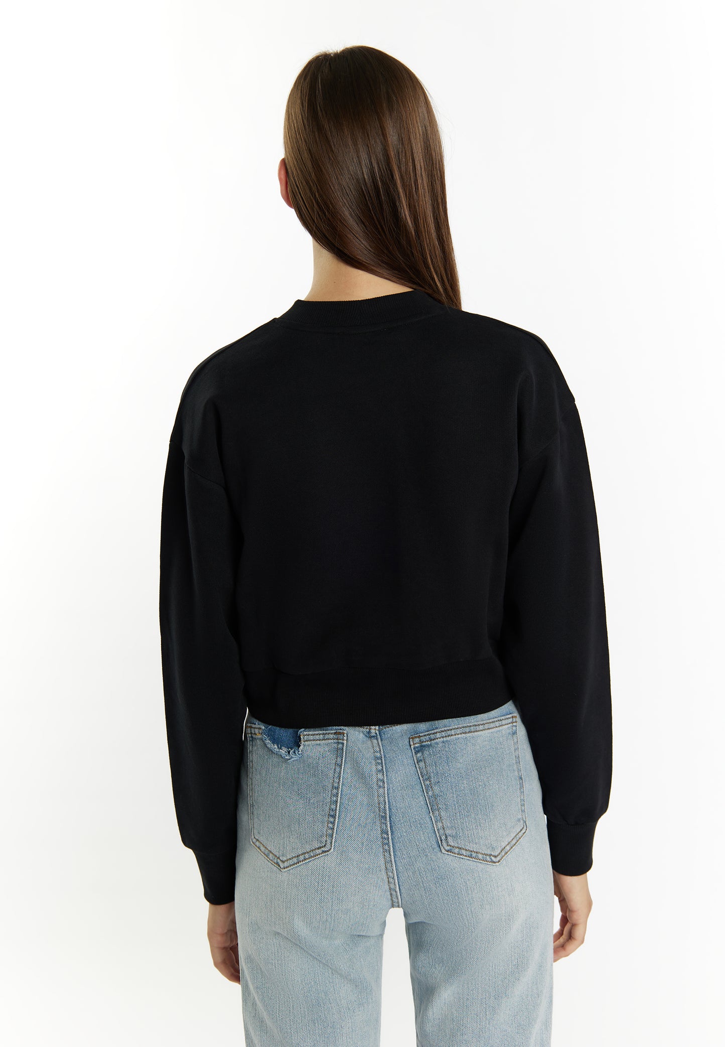 myMo women's cropped sweatshirt