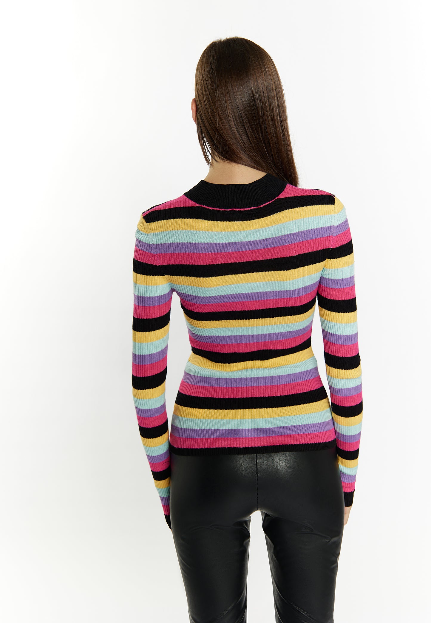 myMo women's rib knit sweater