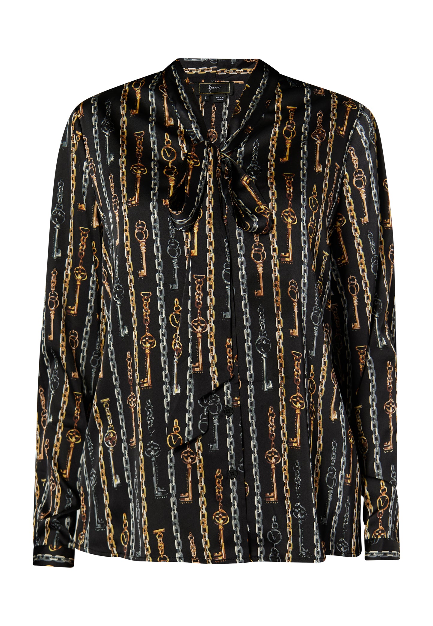 faina women's slip-on blouse